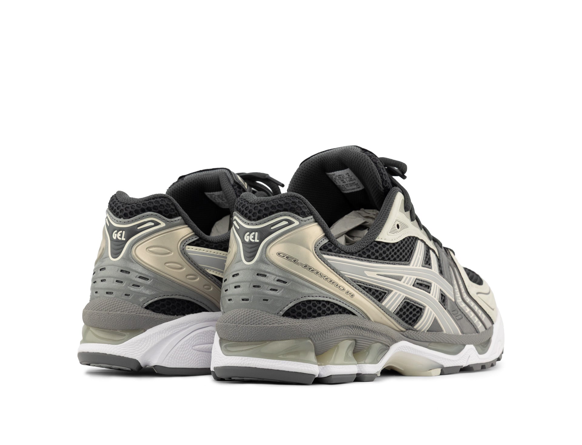 Asics Gel-Kayano 14 obsidian grey cement grey