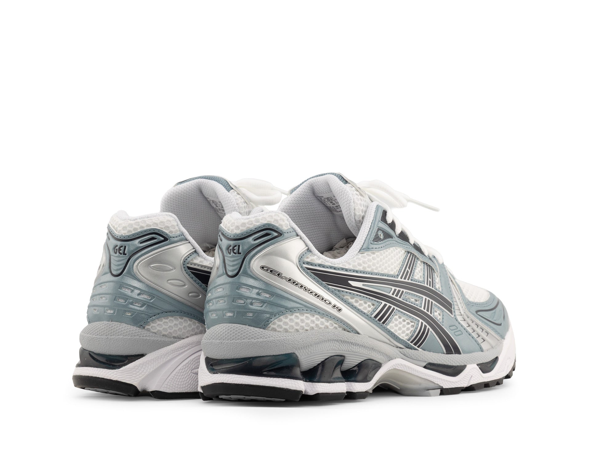 Asics Gel-Kayano 14 white fjord grey