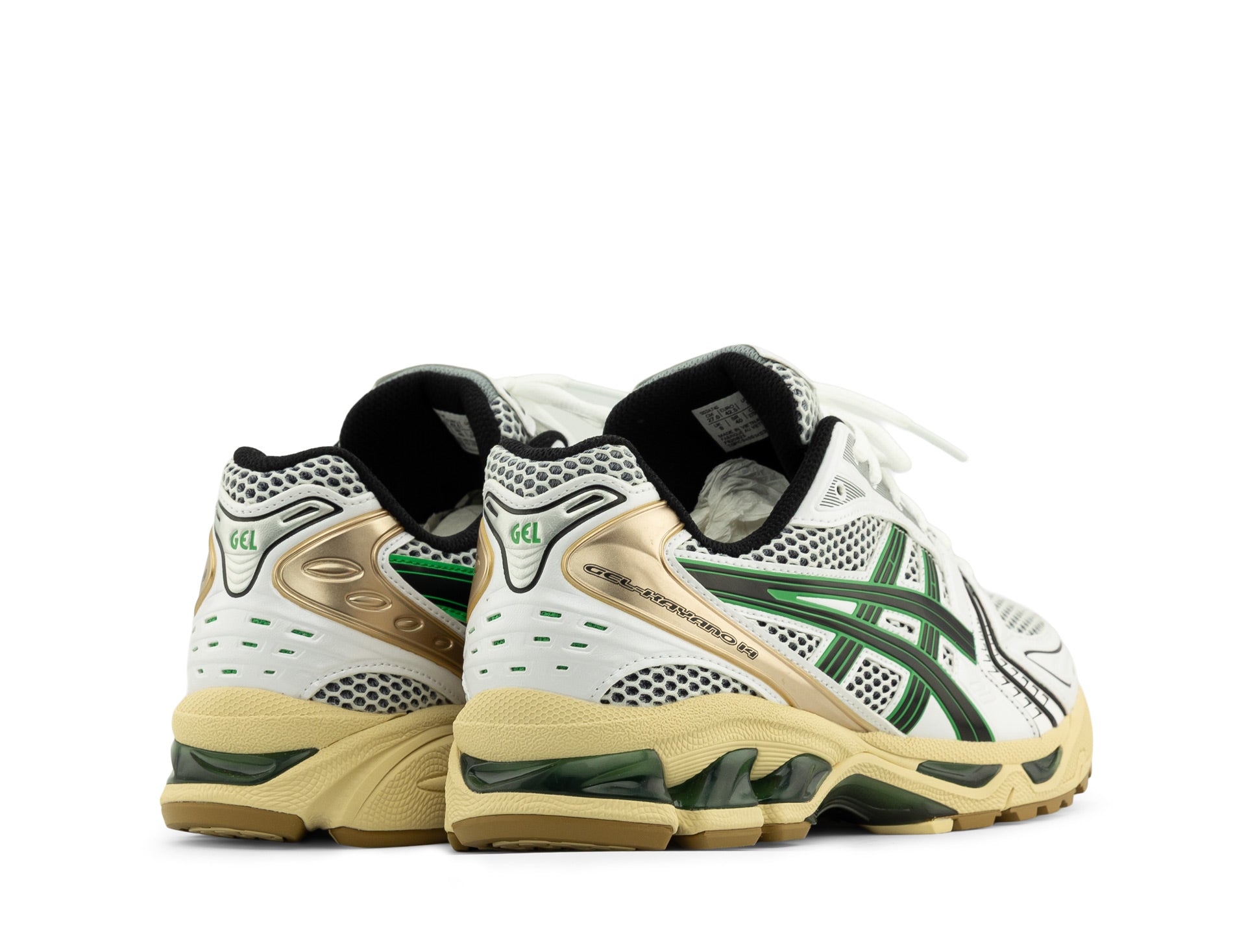 Asics Gel-Kayano 14 white hinoki beige