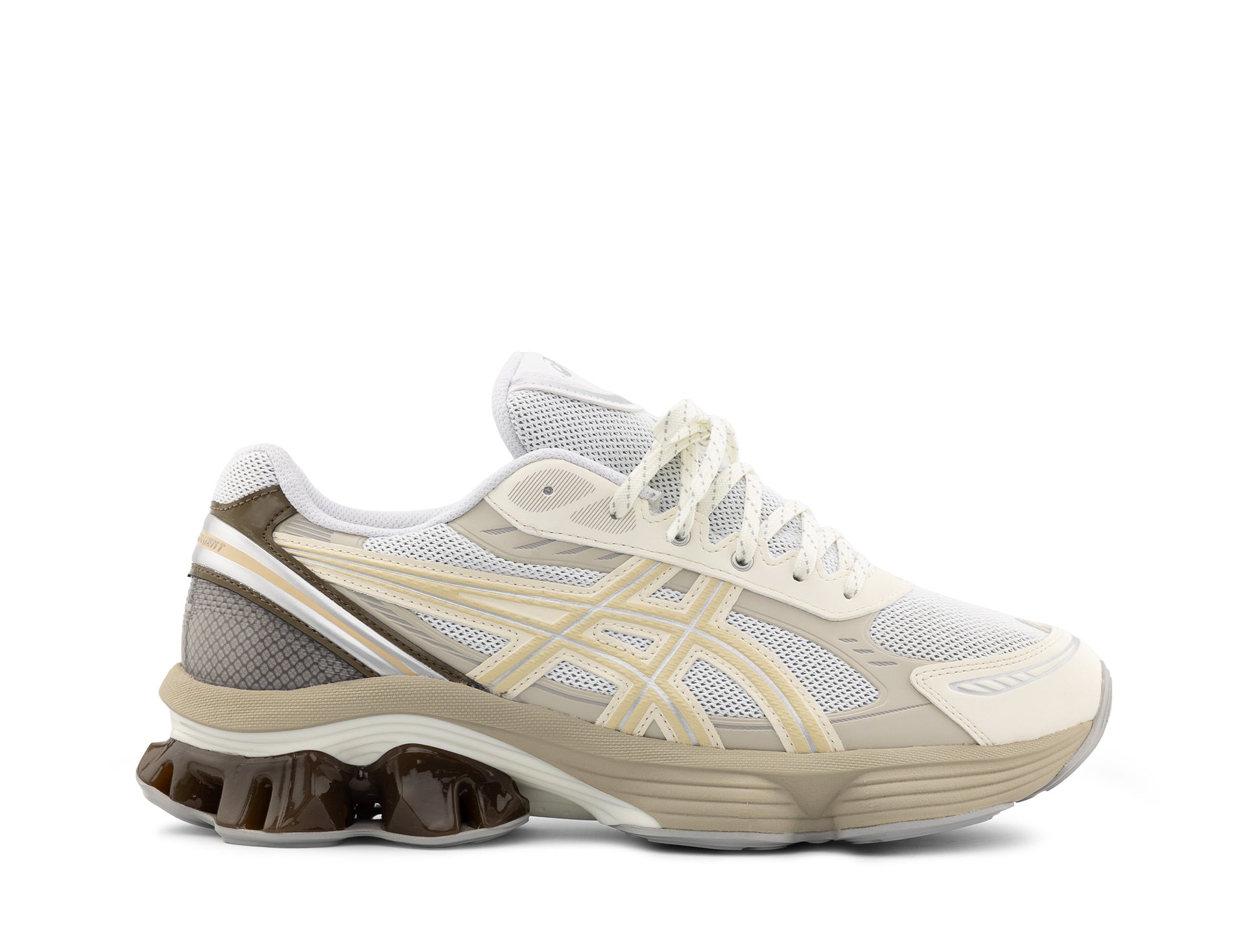 Asics Gel-Kinetic Fluent white marzipan