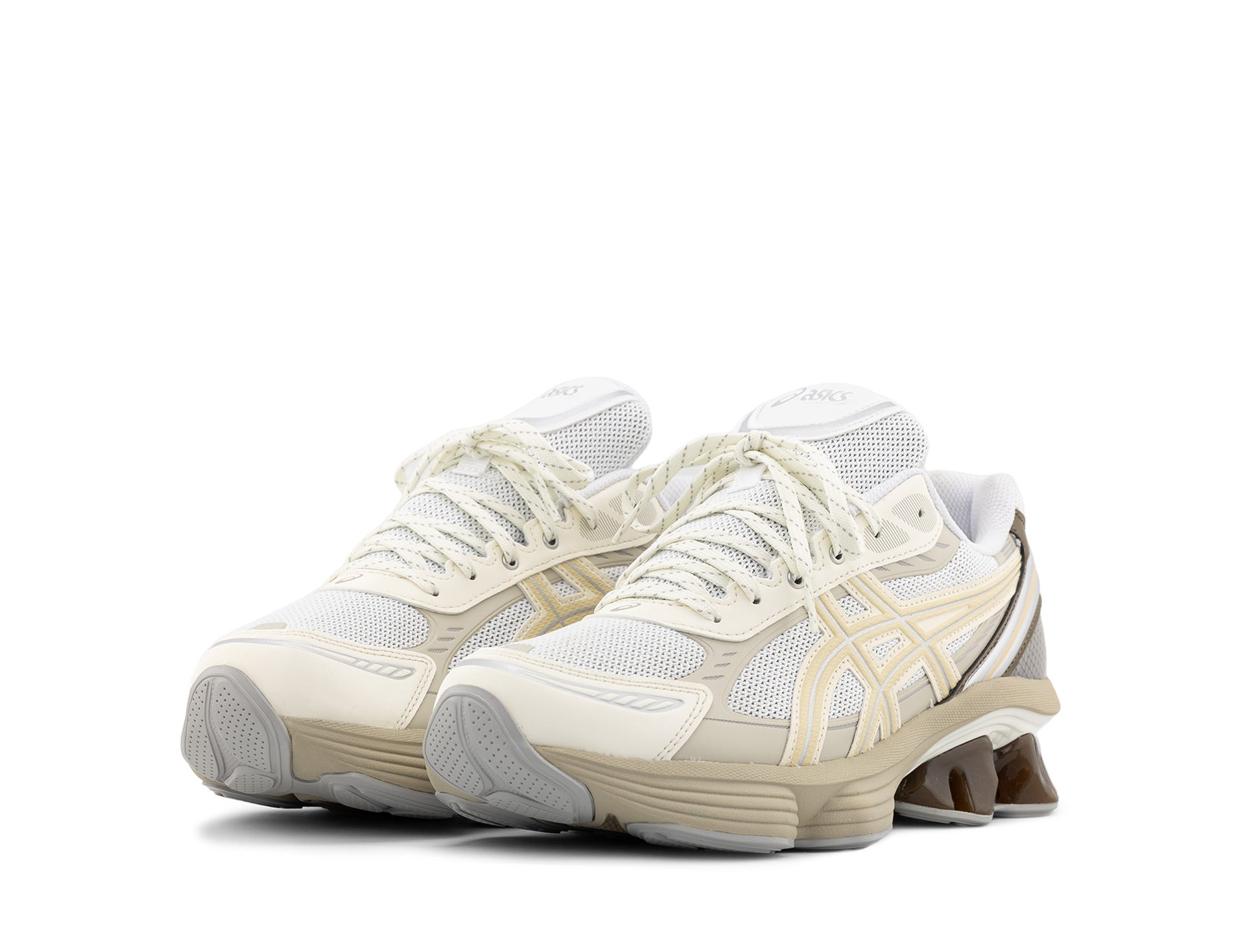 Asics Gel-Kinetic Fluent white marzipan