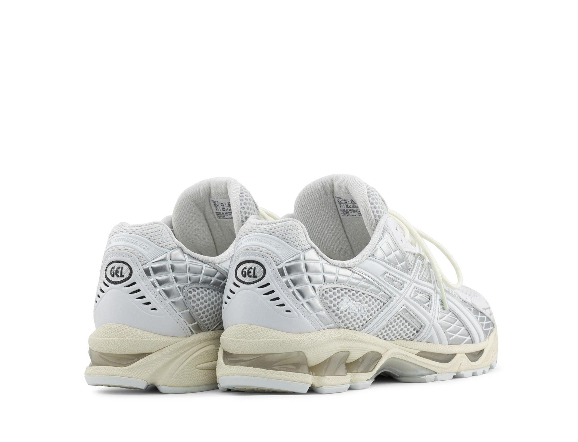 Asics Gel Nimbus 10.1 White Pure Silver
