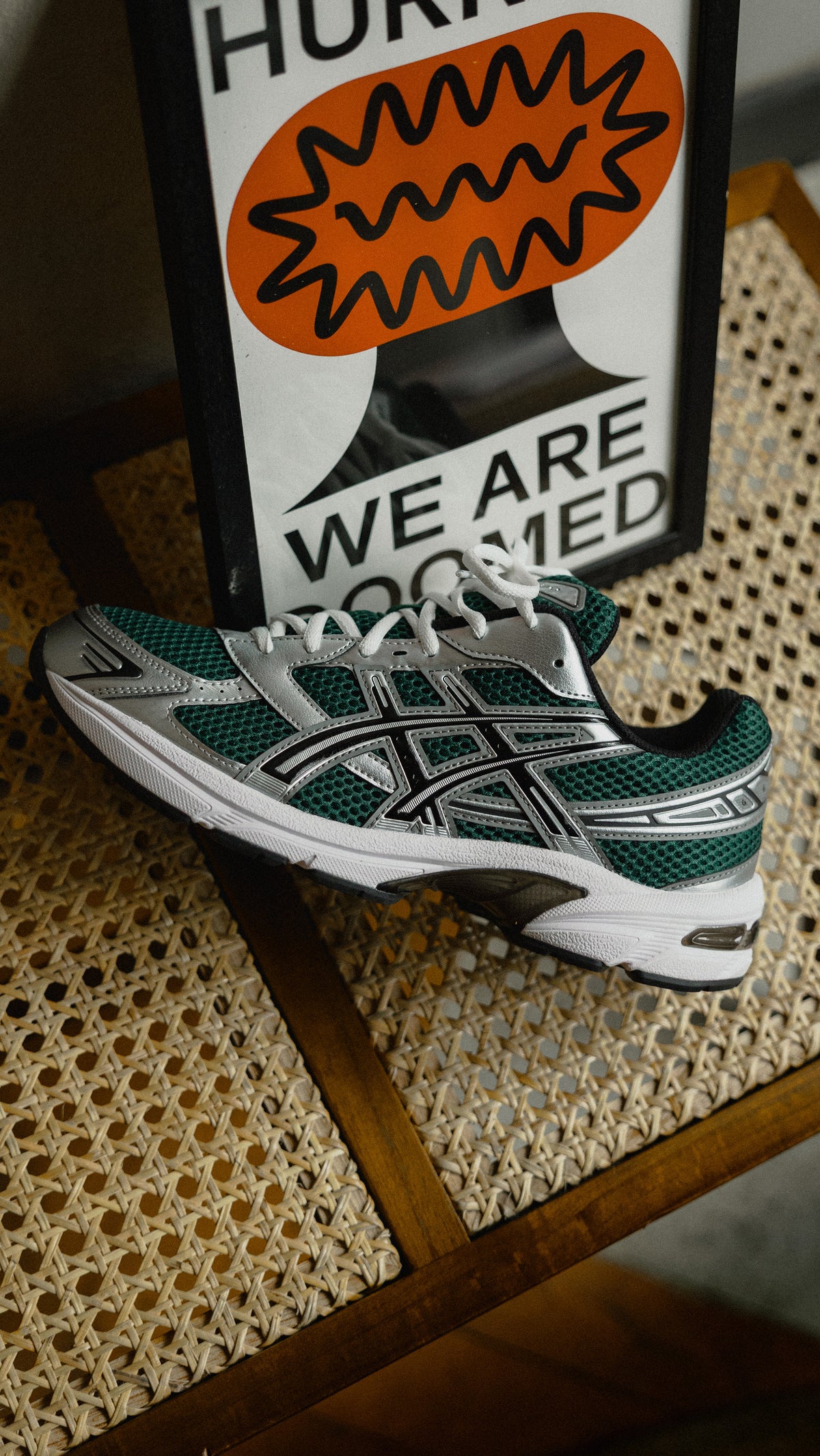 Asics Gel-1130 evergreen black