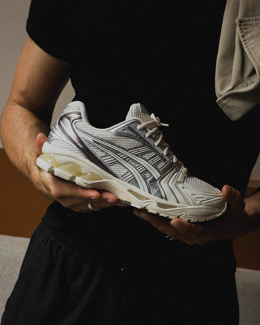 Asics Gel-Kayano 14 cream cocoa powder