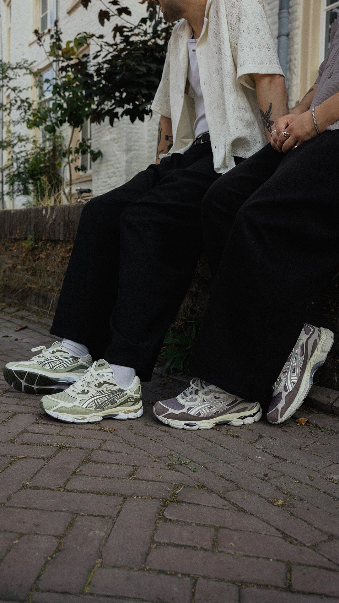 Asics Gel-NYC khaki pure silver