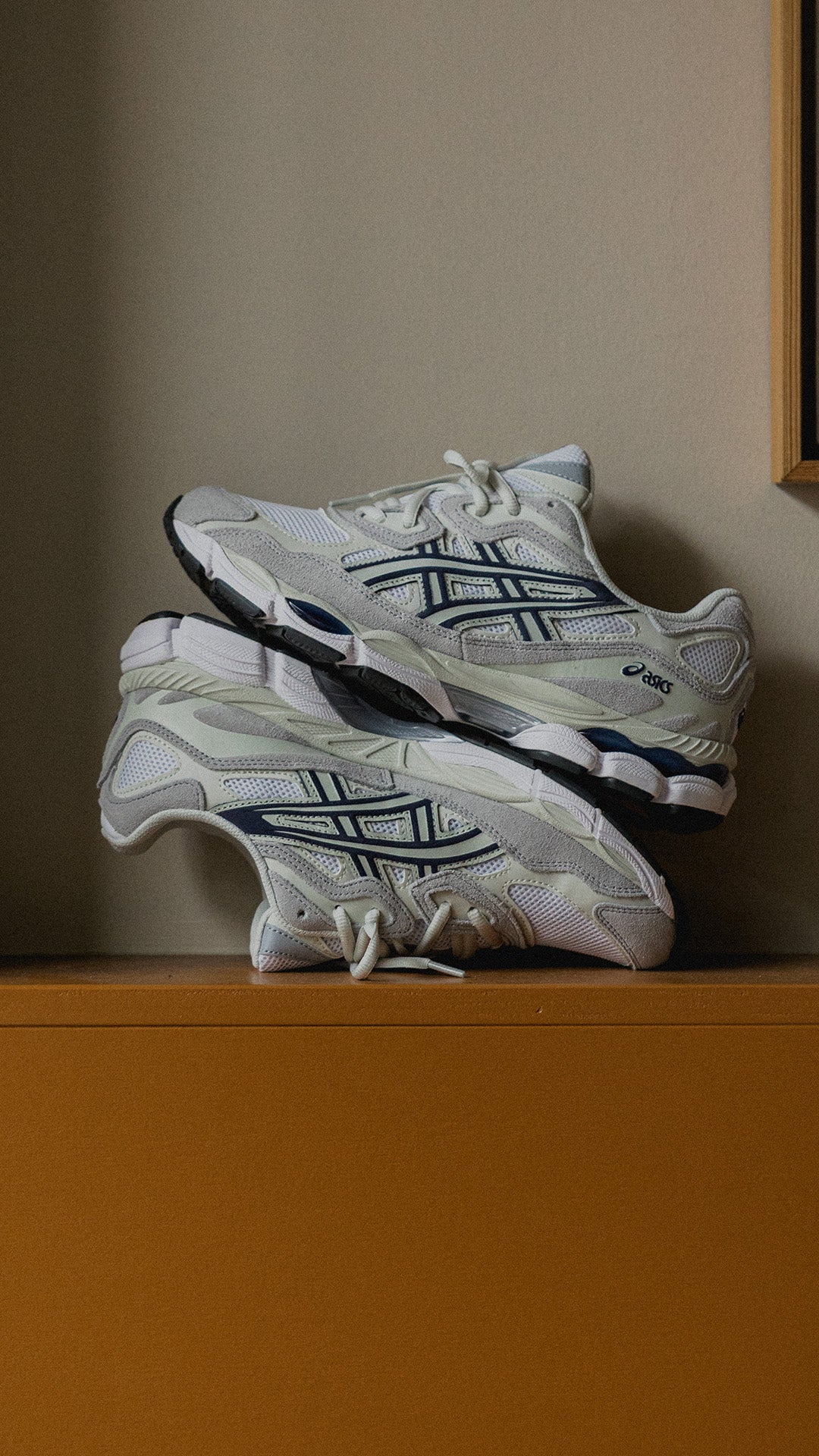 Asics Gel-NYC white midnight