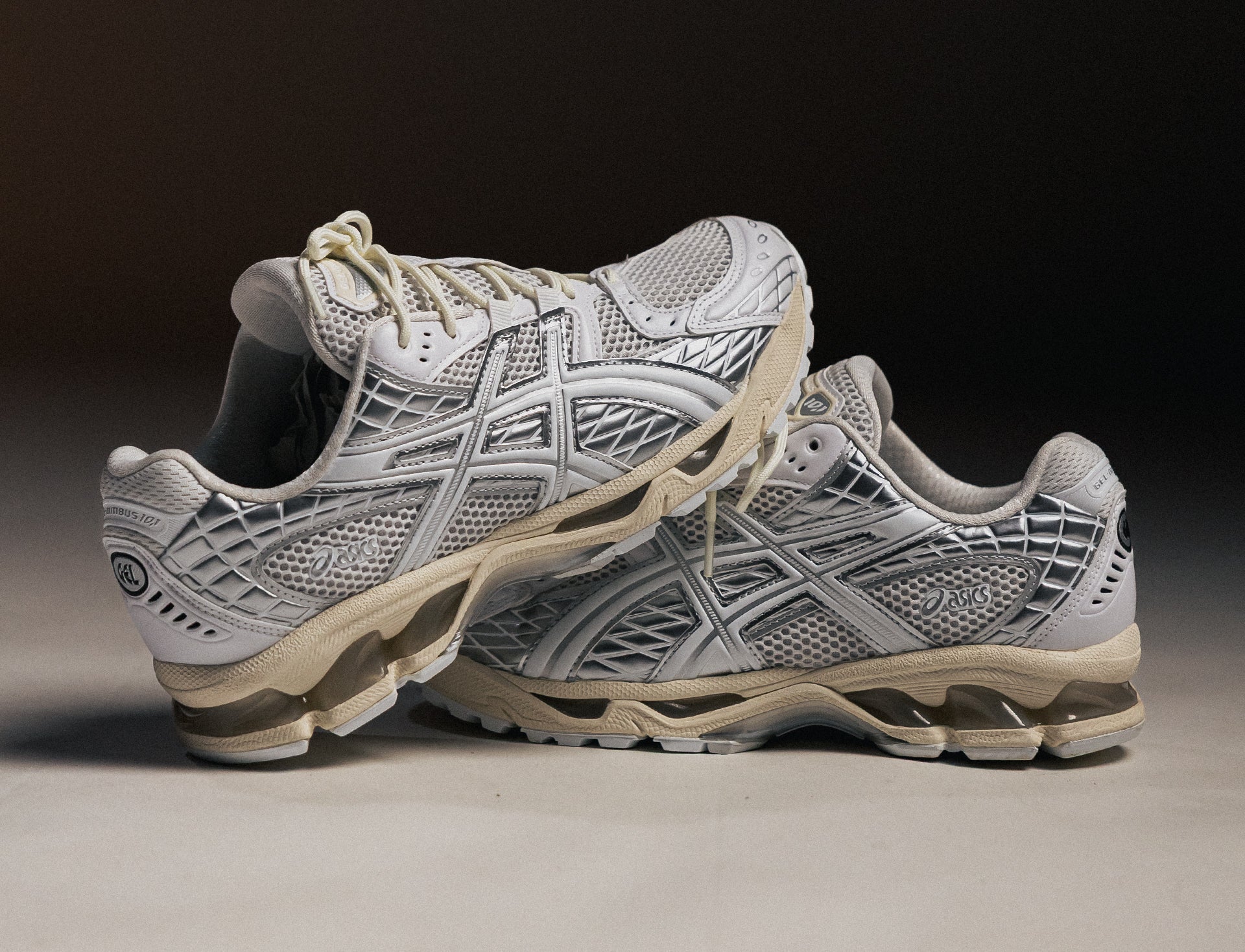 Asics Gel Nimbus 10.1 White Pure Silver