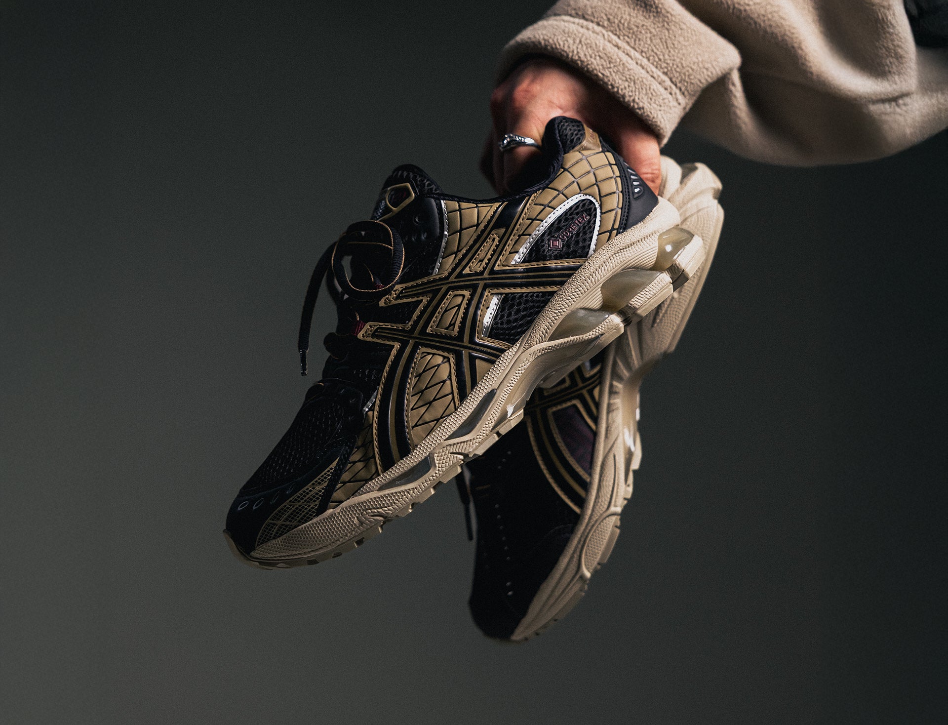 靴 ASICS GEL-NIMBUS 10.1 GTX Asics Gel-Nimbus 10.1 GTX black pepper