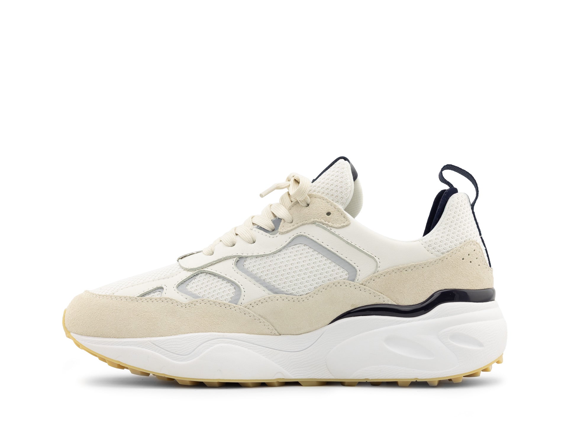 Clae Salazar white offwhite navy