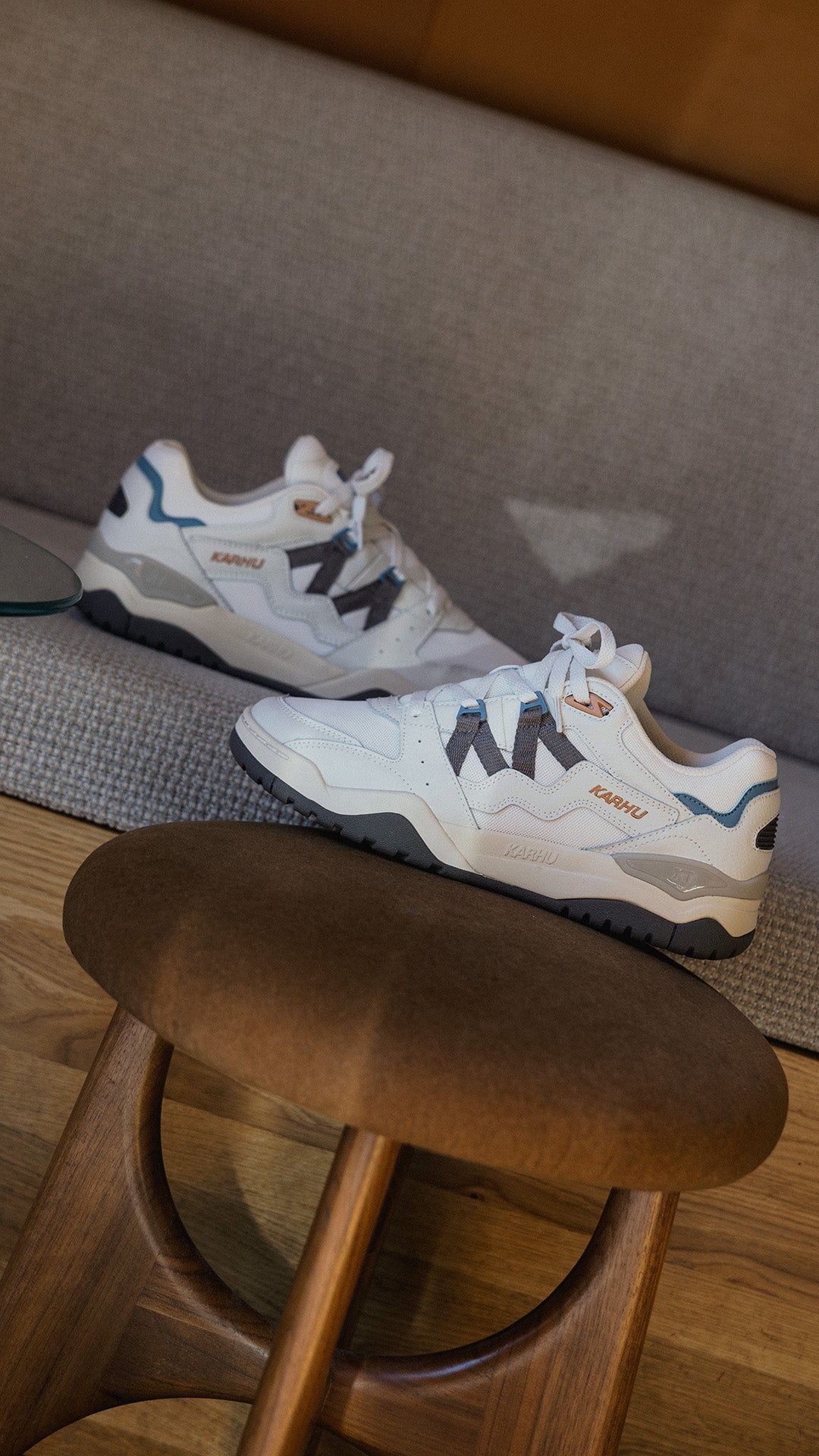 Karhu Fusion XT blanc de blanc hematite