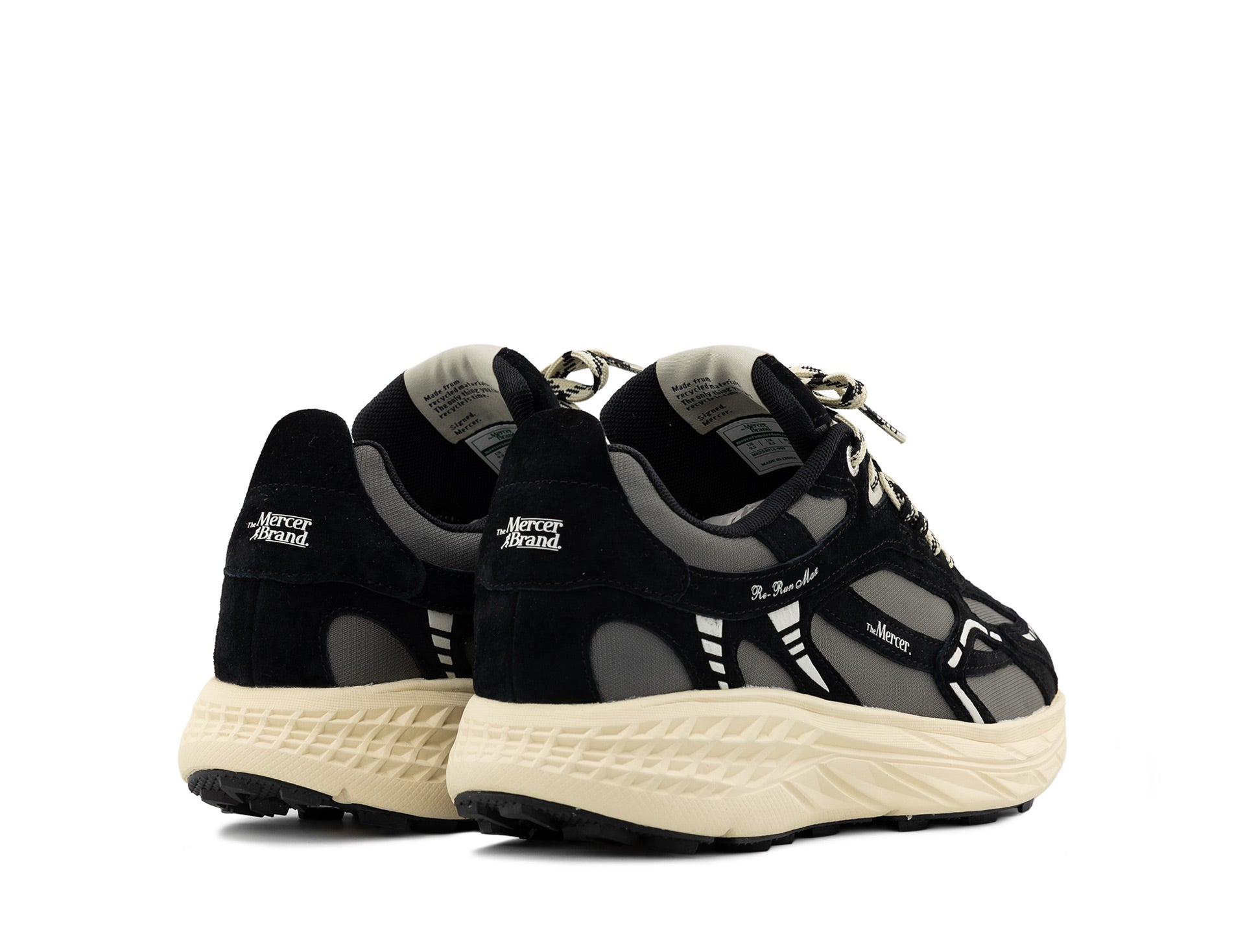 Mercer The Re-Run Max Nubuck black