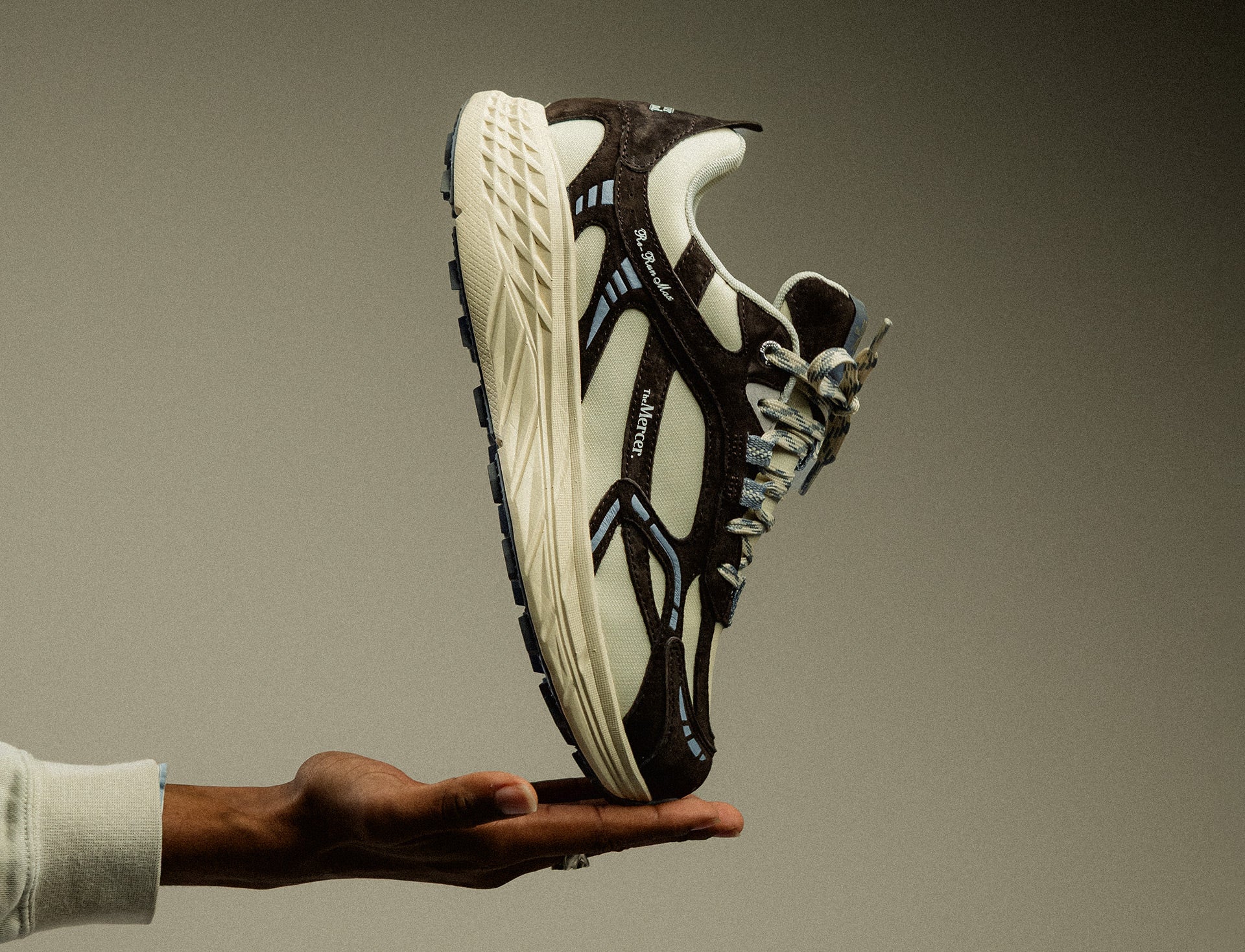 Mercer The Re-Run Max Nubuck brown