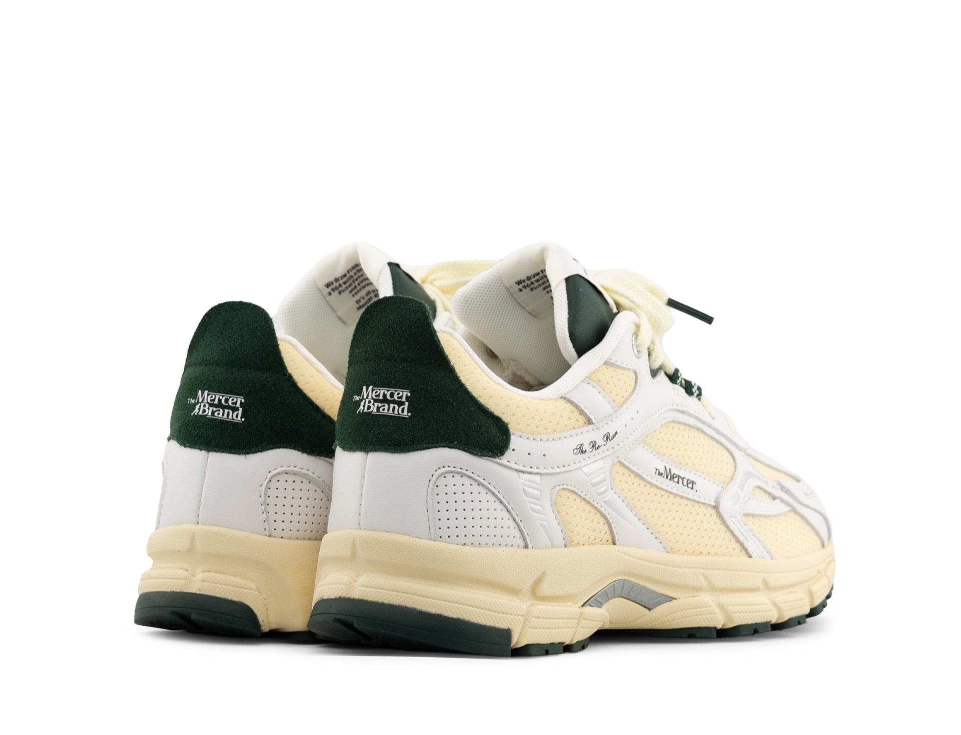 Mercer The Re-Run Vintage Nappa white green