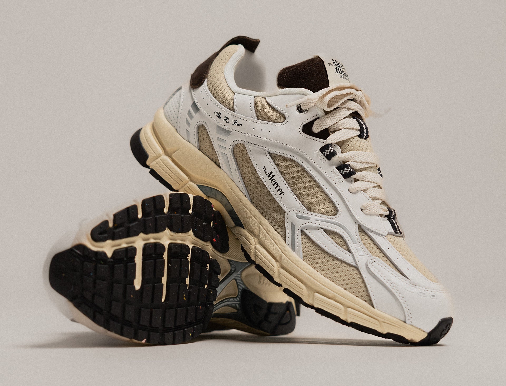 Mercer The Re-Run Vintage white brown