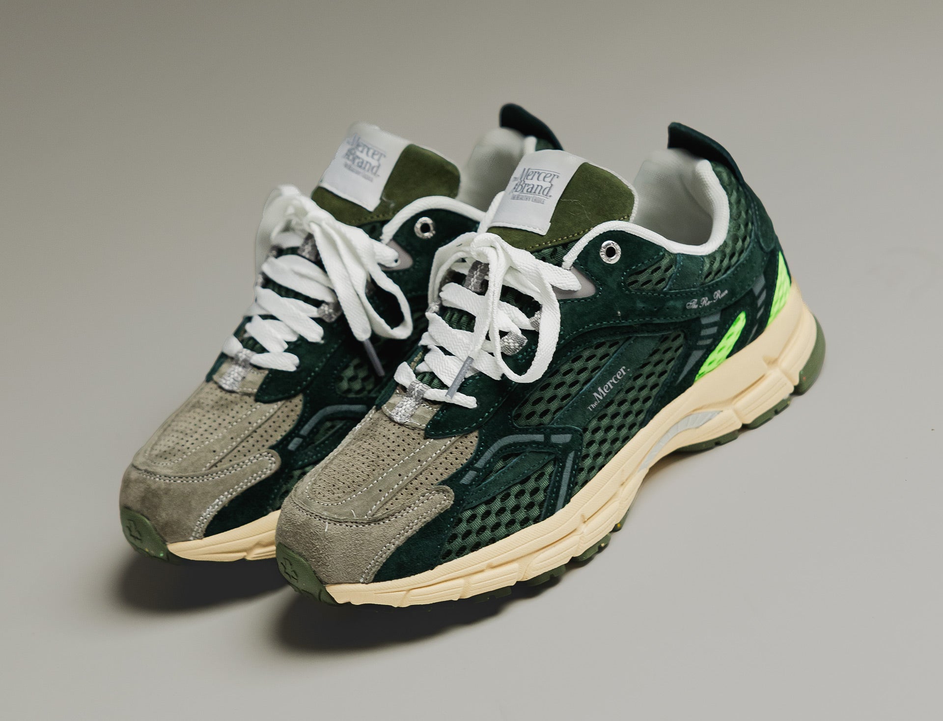 Mercer The Re Run suede 2000 green