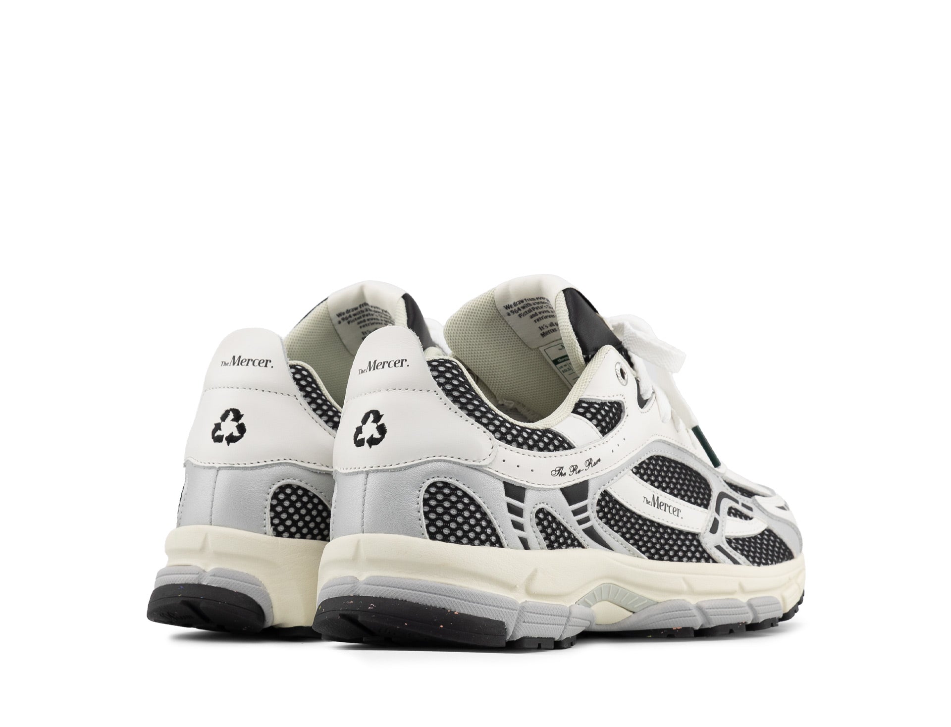 Mercer The Re-Run white silver white black