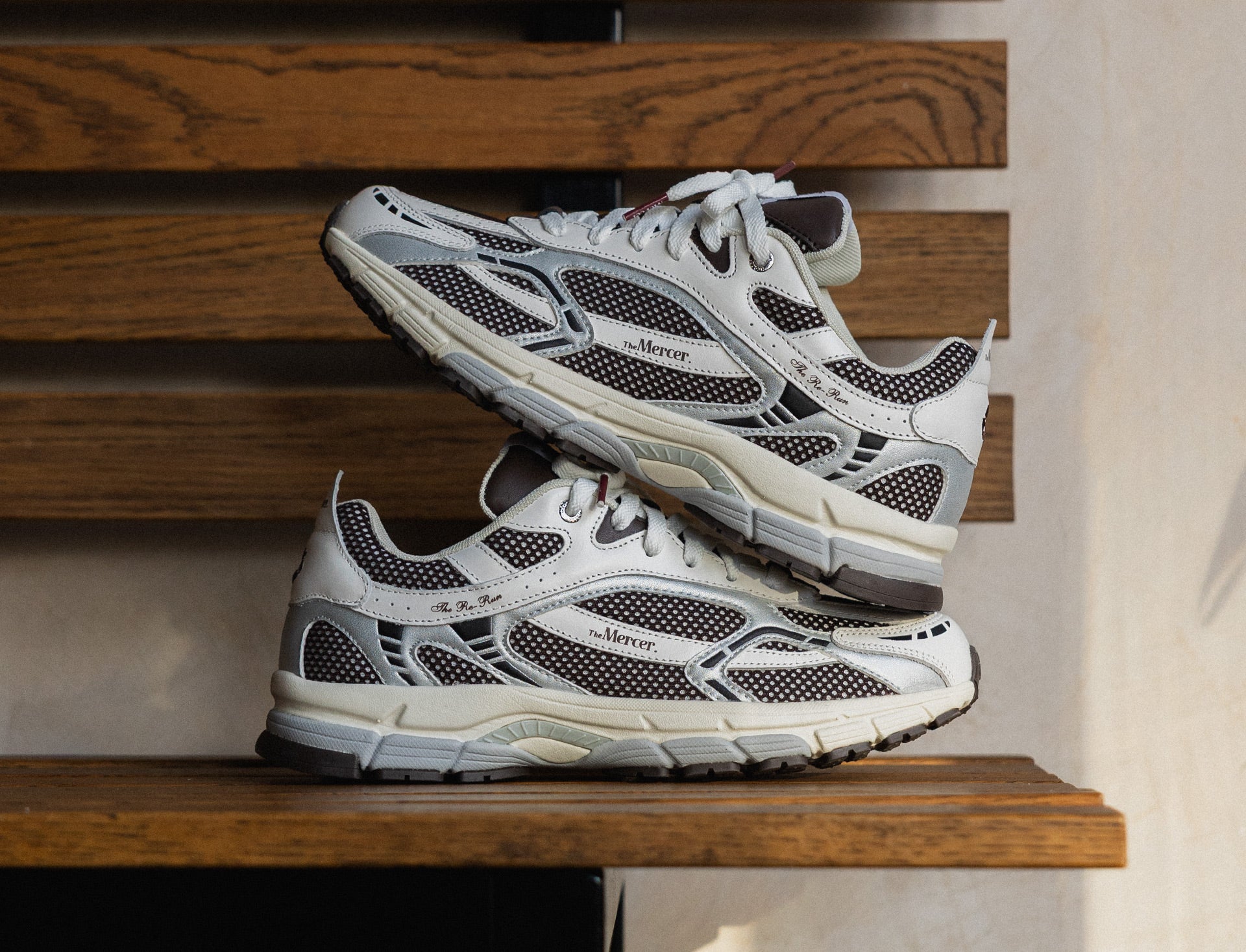 Mercer The Re-Run white silver white brown