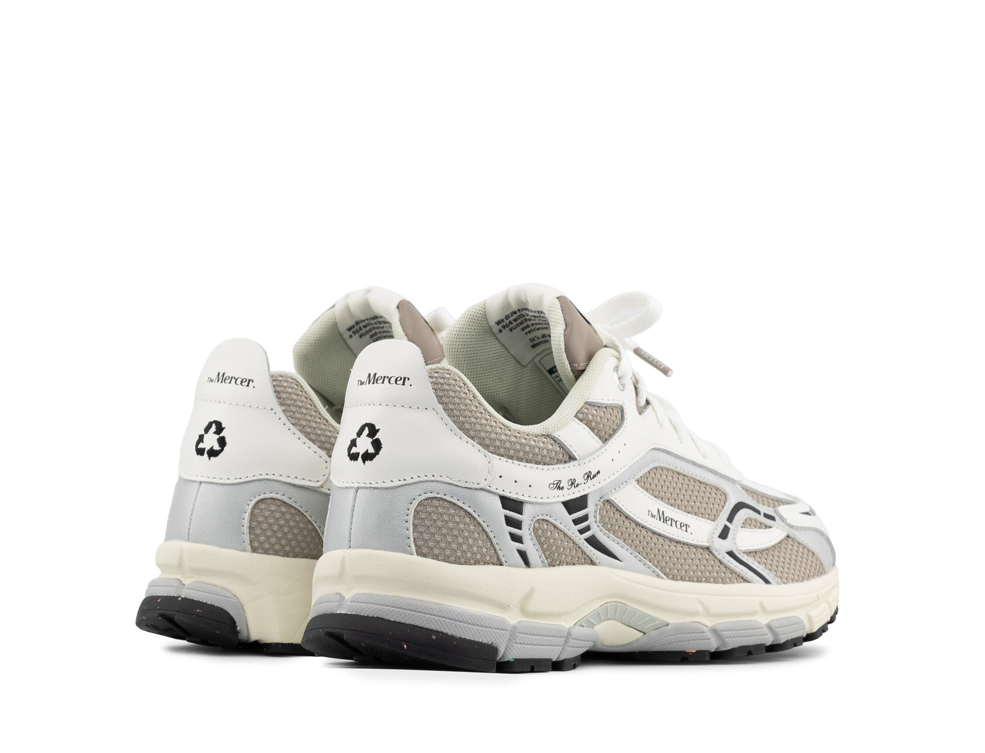 Mercer The Re-Run white silver white cognac