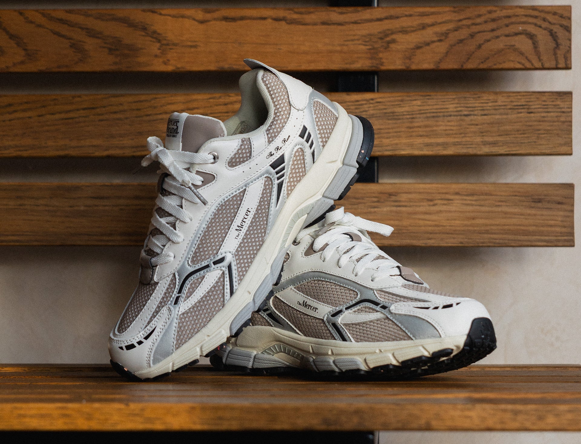 Mercer The Re-Run white silver white cognac