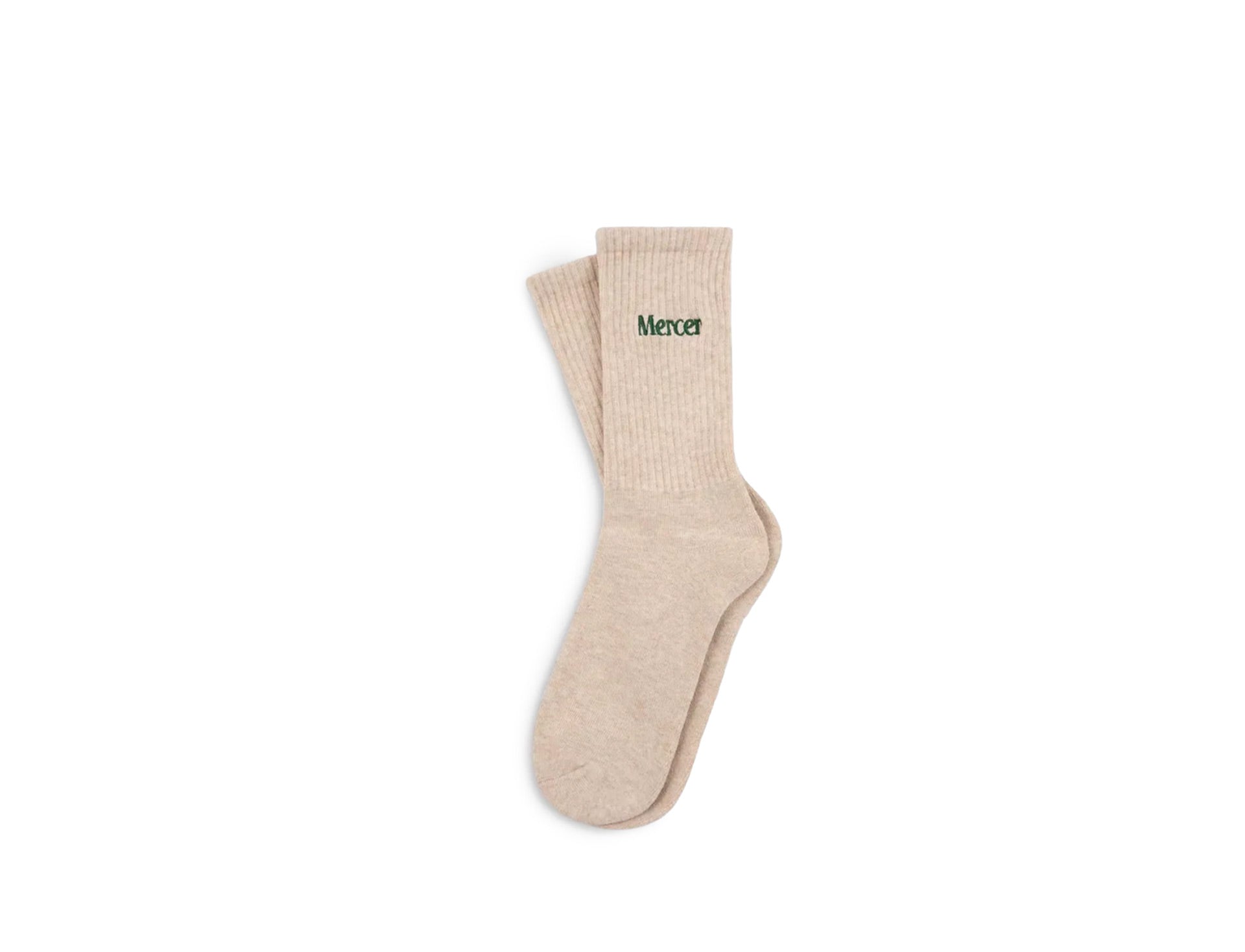 The Mercer Socks off white