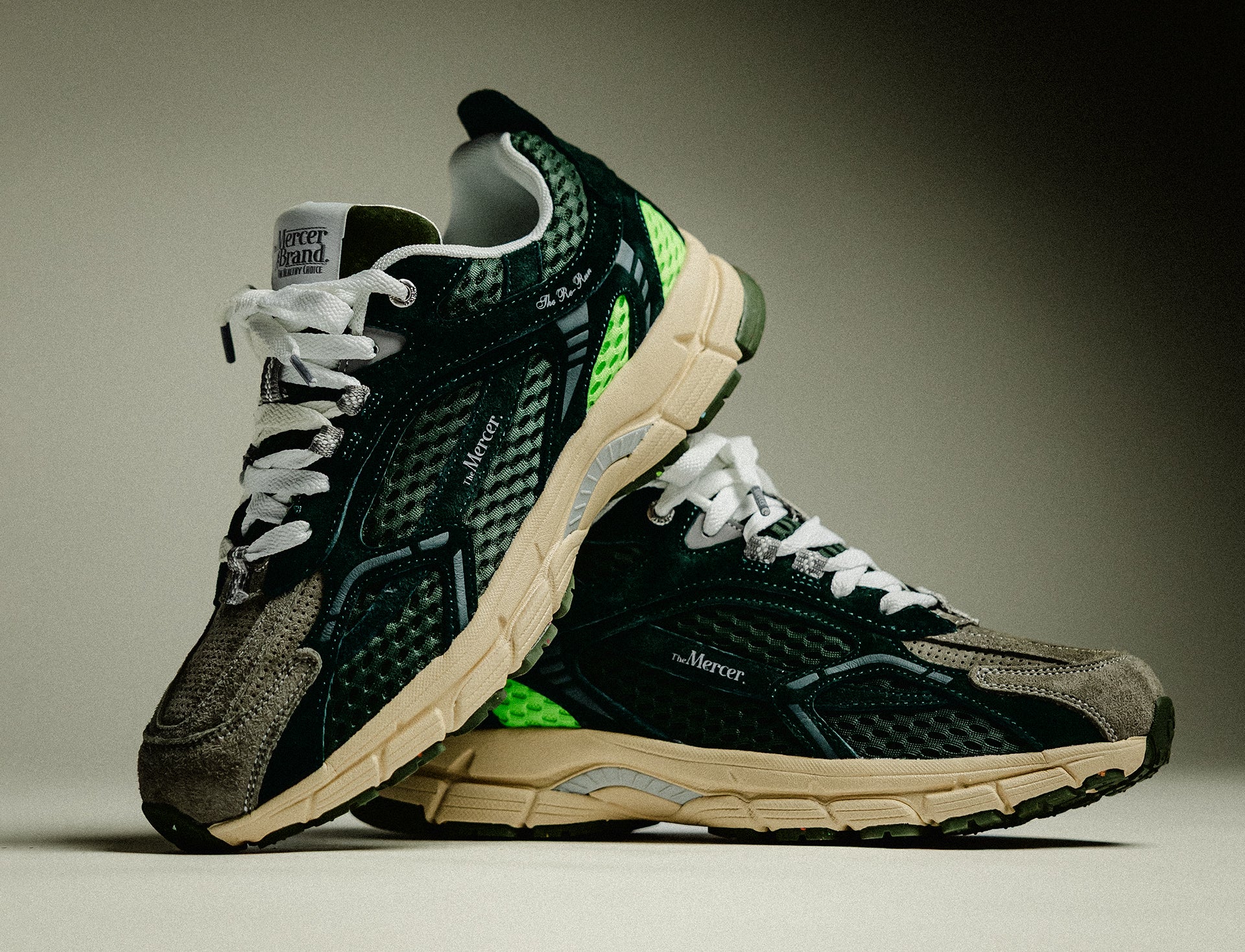 Mercer The Re Run suede 2000 green