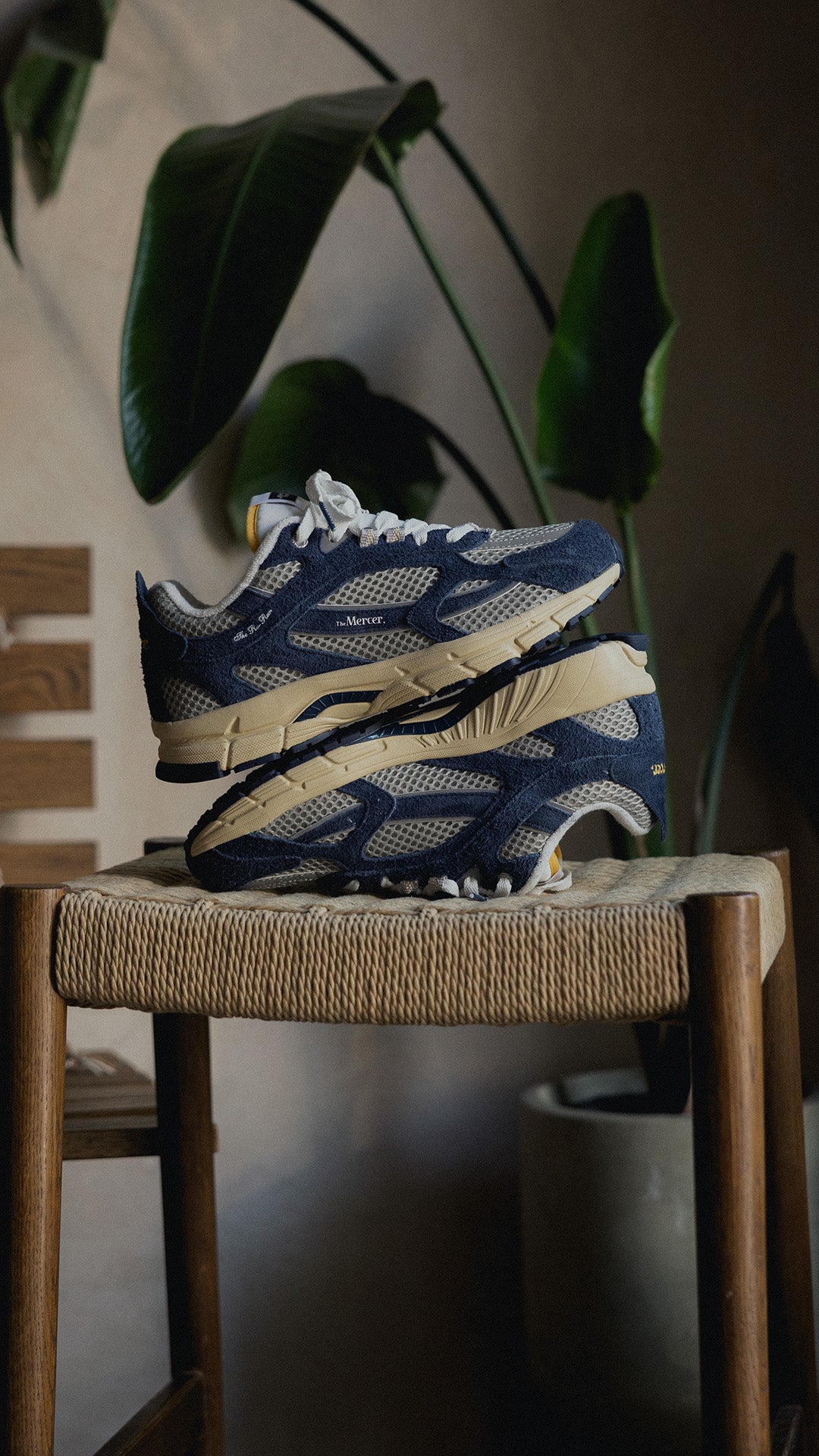 Mercer The Re-Run Americana navy