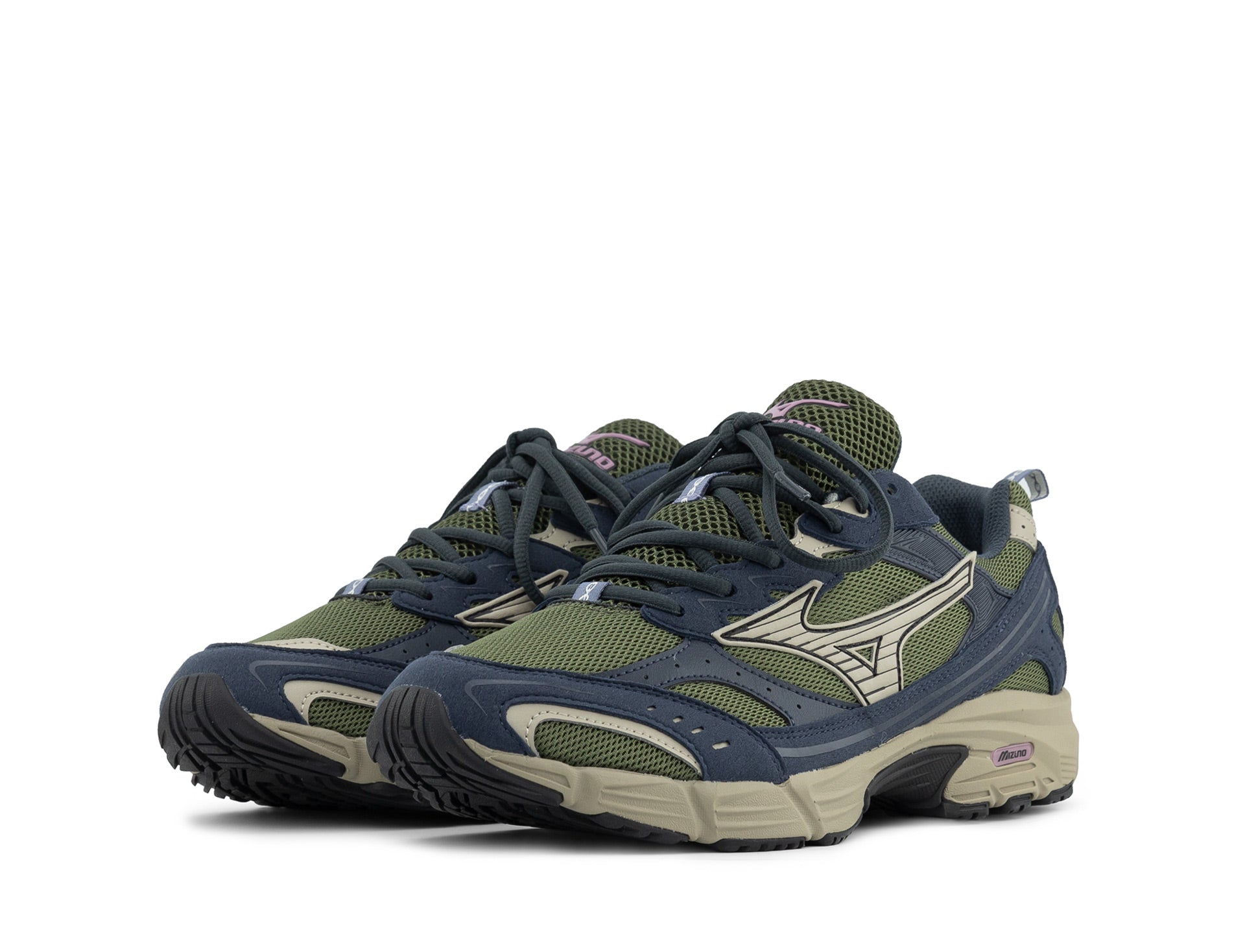 Mizuno MXR Casual grape leaf vintage khaki salute