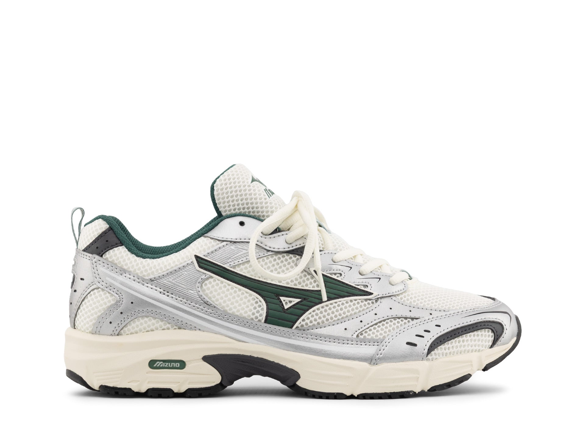 Mizuno MXR snow white bistro green silver