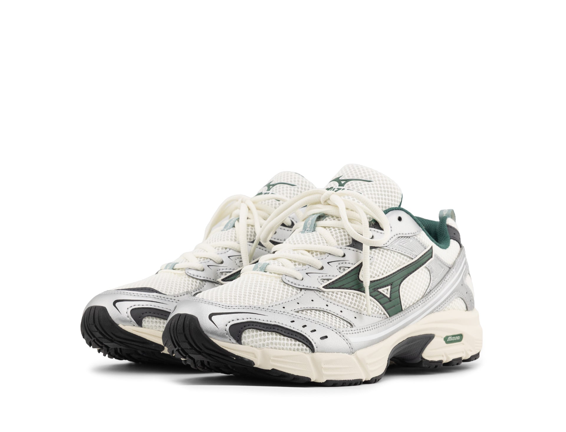 Mizuno MXR snow white bistro green silver