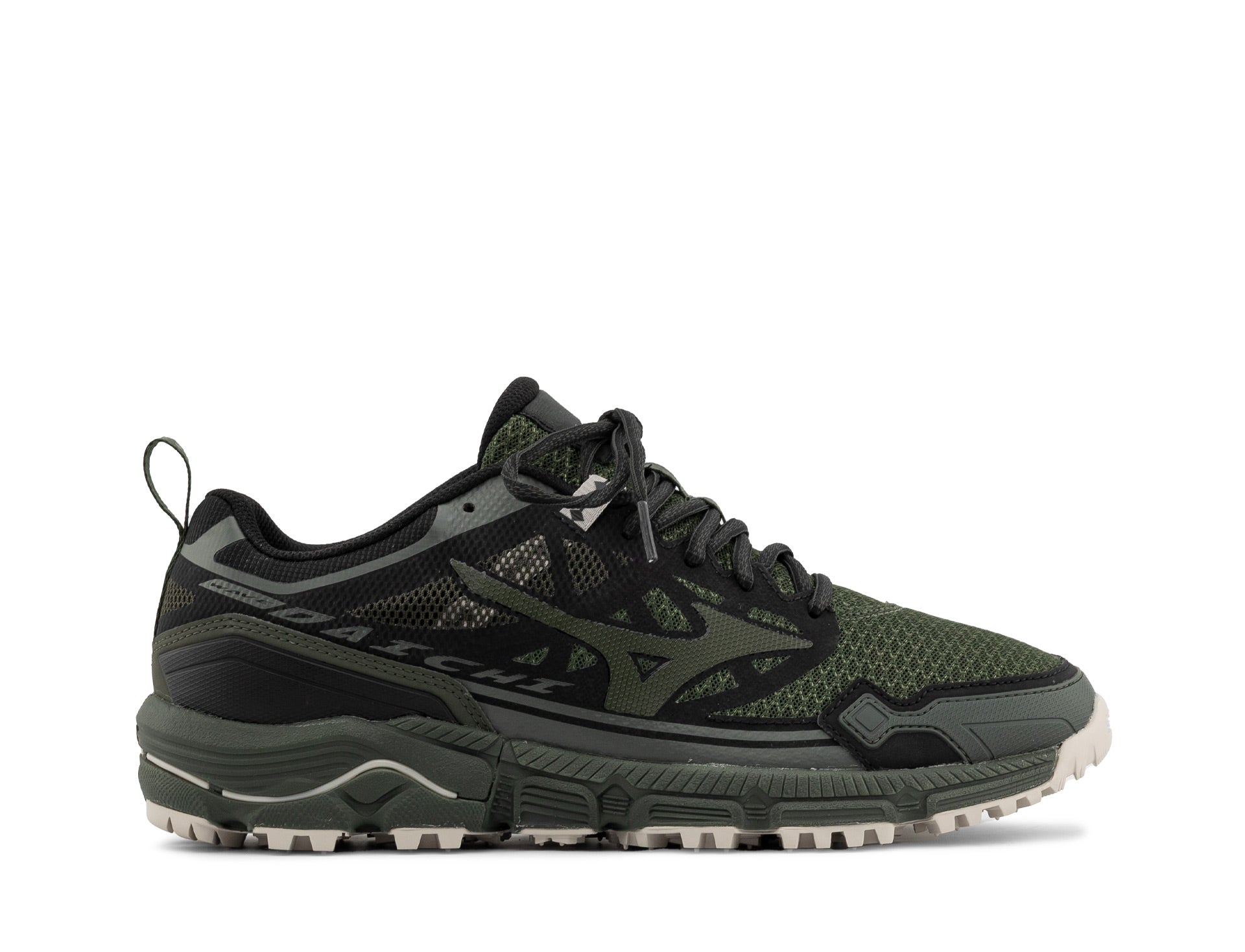 Mizuno Wave Daichi LS forest night black silver birch