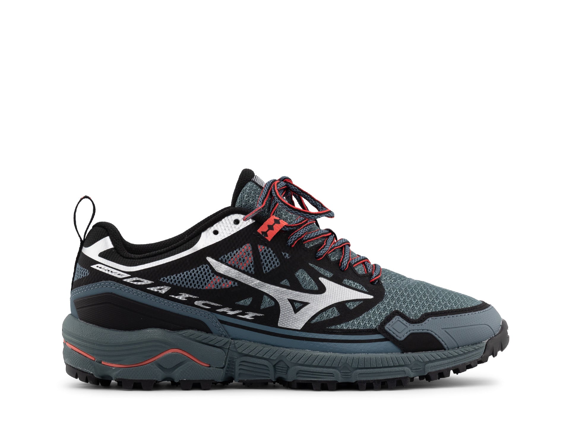 Mizuno Wave Daichi LS stormy weather silver