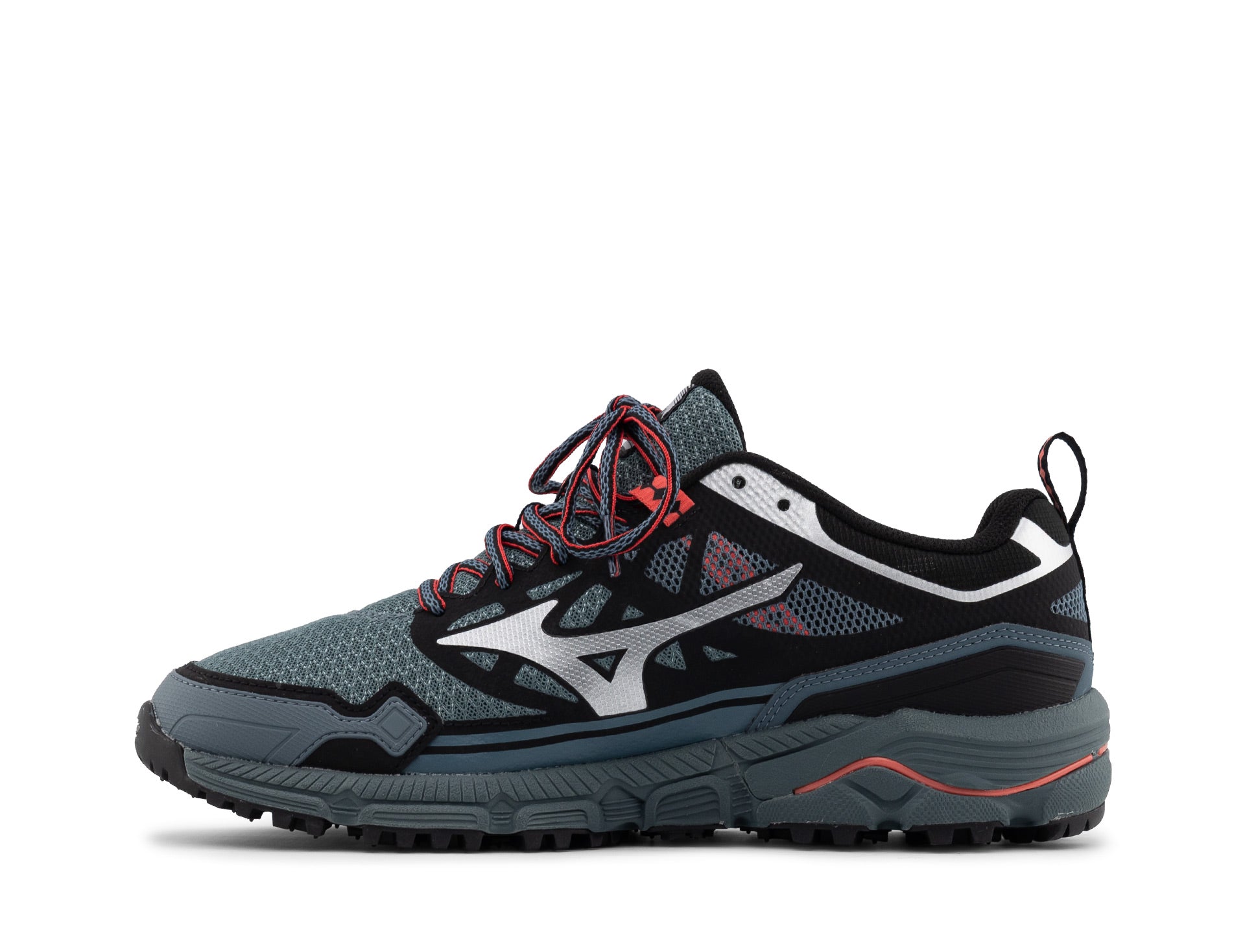 Mizuno Wave Daichi LS stormy weather silver