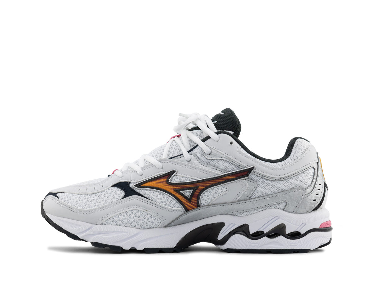 Mizuno Wave MG4 LS white artisan's gold galaxy silver