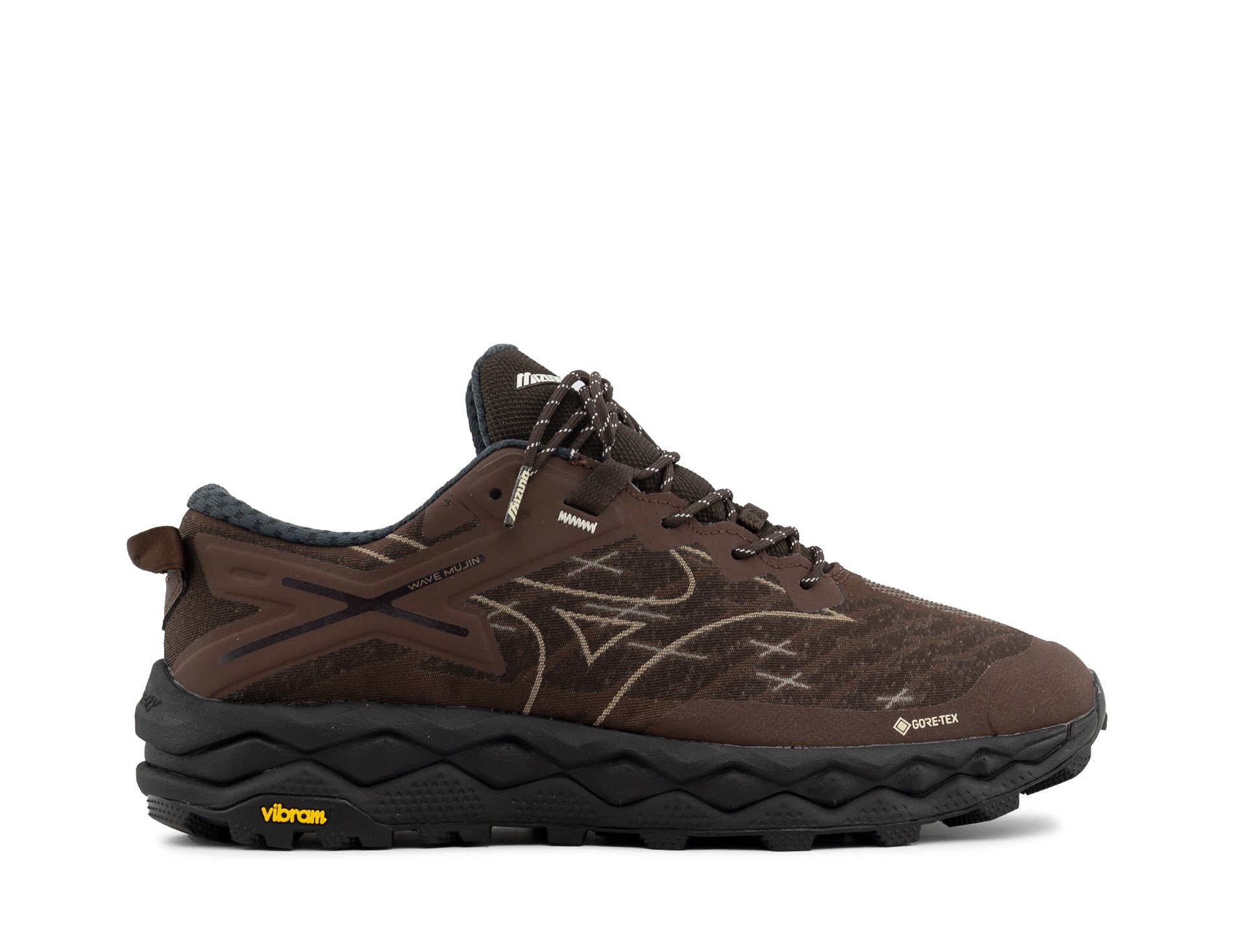 Mizuno Wave Mujin LS GTX mole chicory coffee tortoise shell