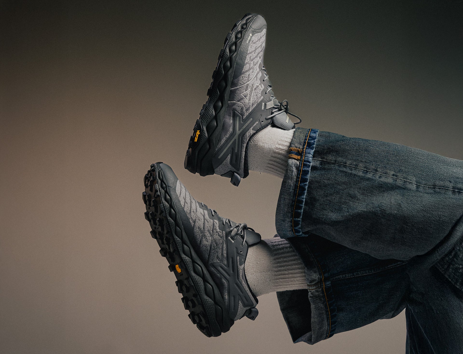 Mizuno Wave Mujin LS GTX ultimate gray quiet shade harbor mist