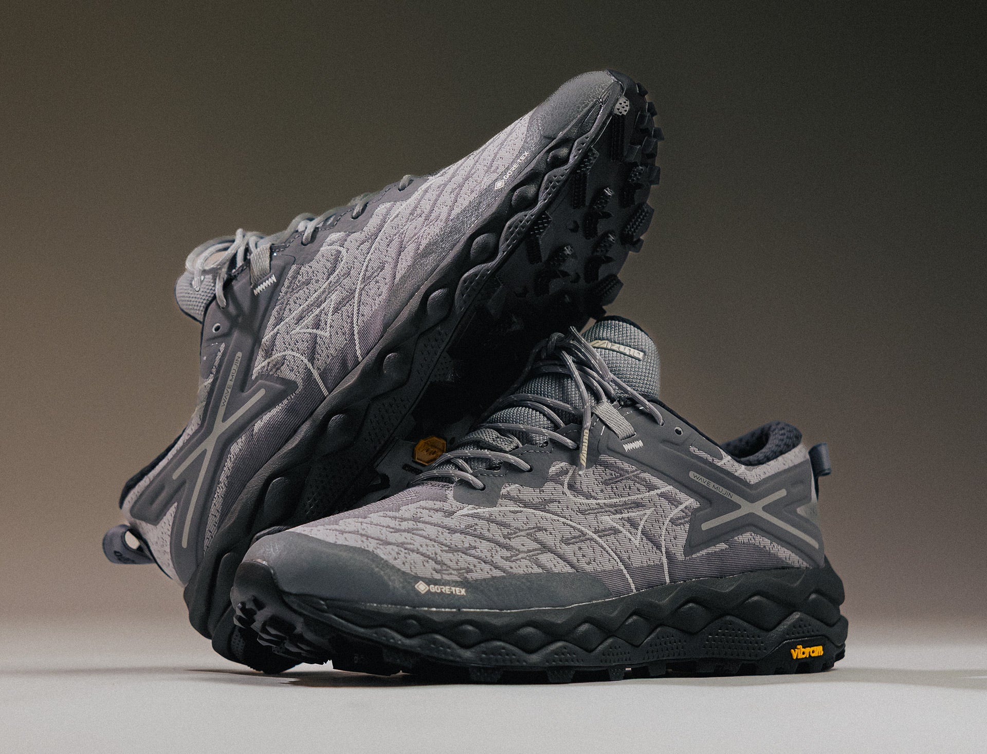 Mizuno Wave Mujin LS GTX ultimate gray quiet shade harbor mist