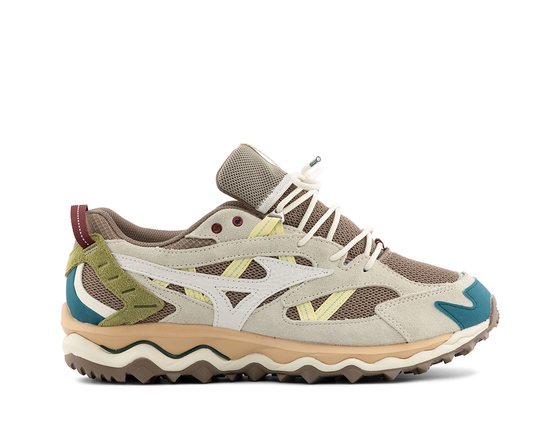 Mizuno Wave Mujin TL fossil snow white summer sand