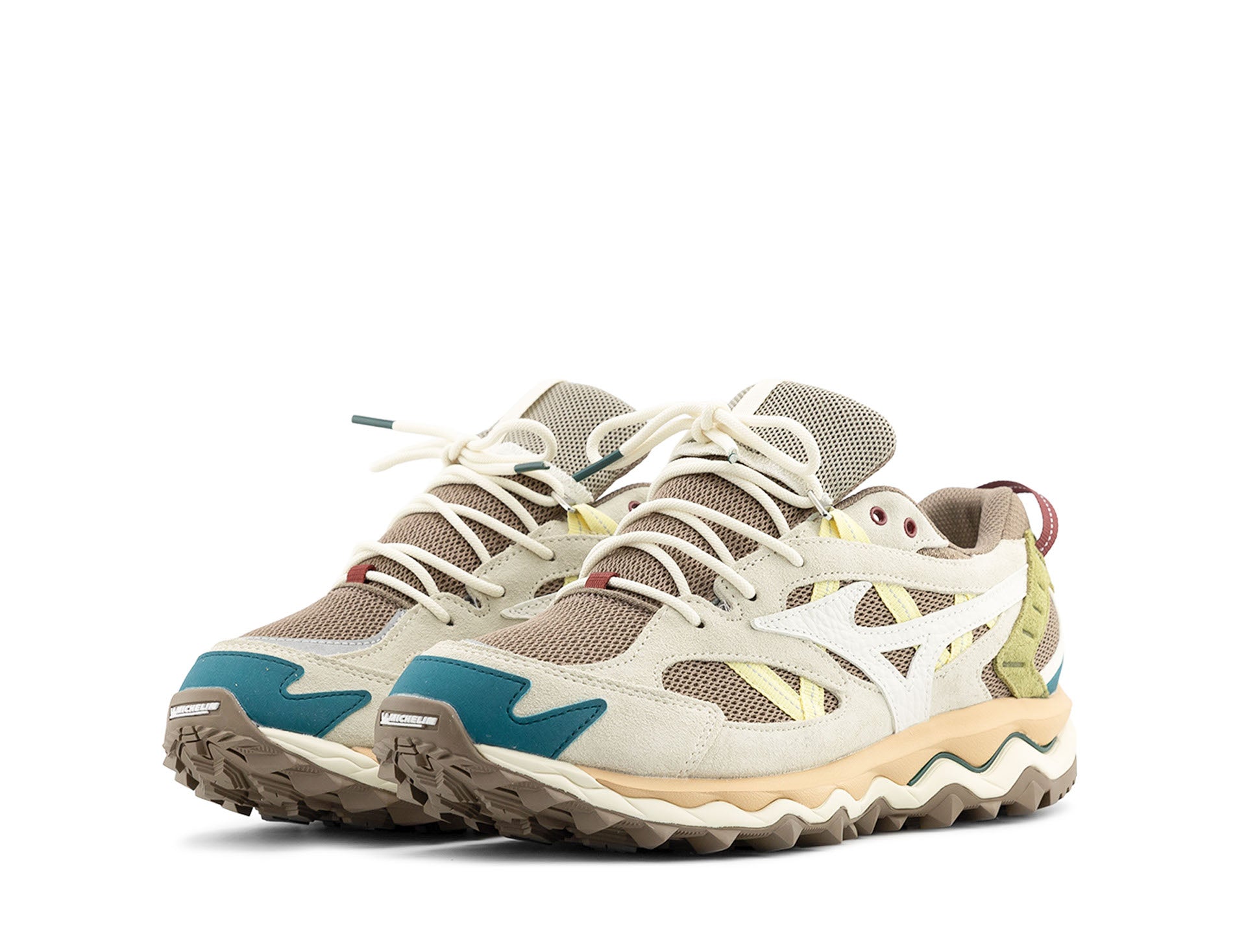 Mizuno Wave Mujin TL fossil snow white summer sand