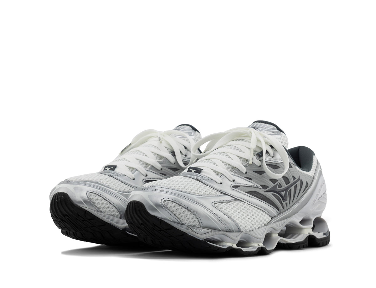 Mizuno Wave Prophecy LS gf white iron gate silver