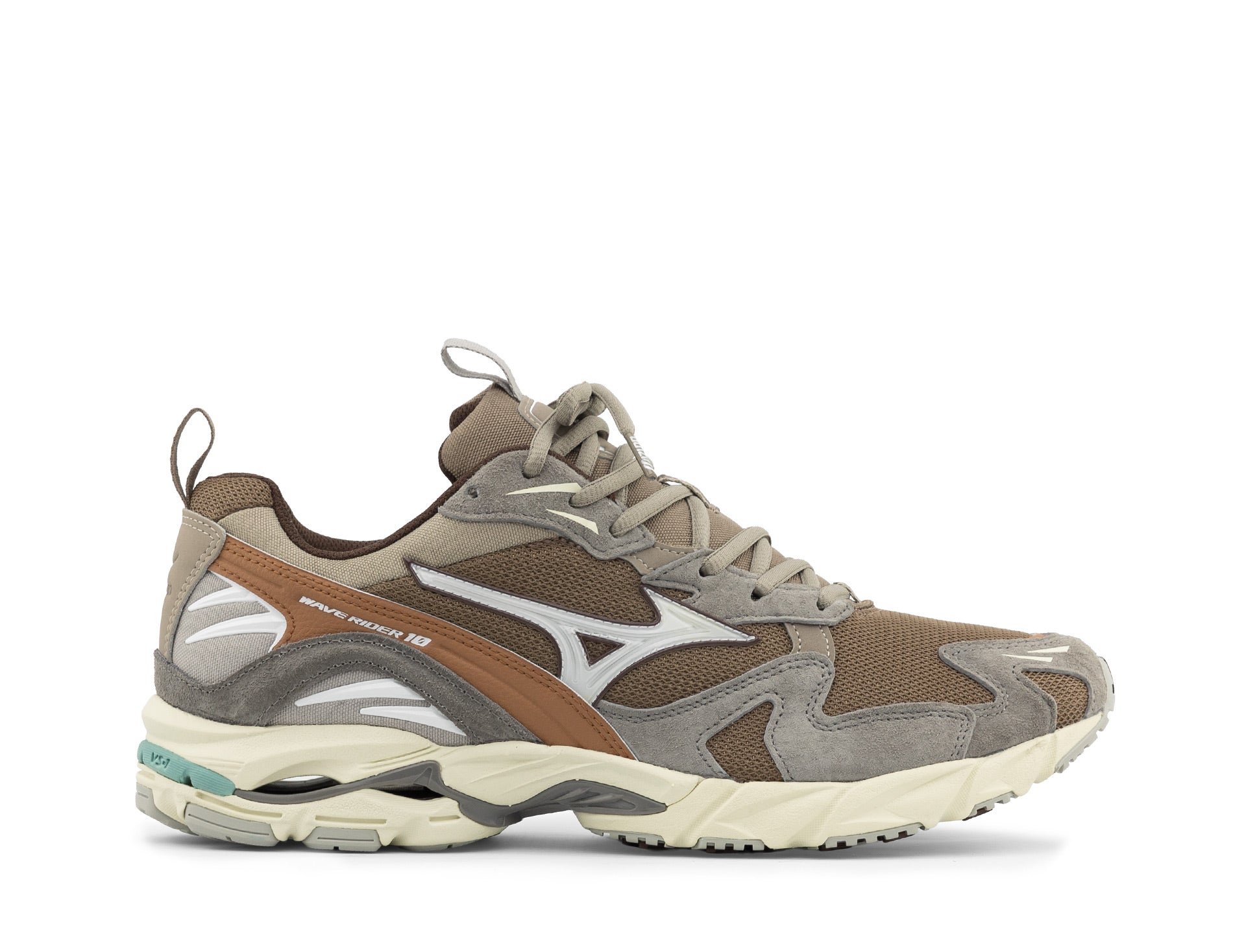 Mizuno Wave Rider 10 Premium fossil white thrush