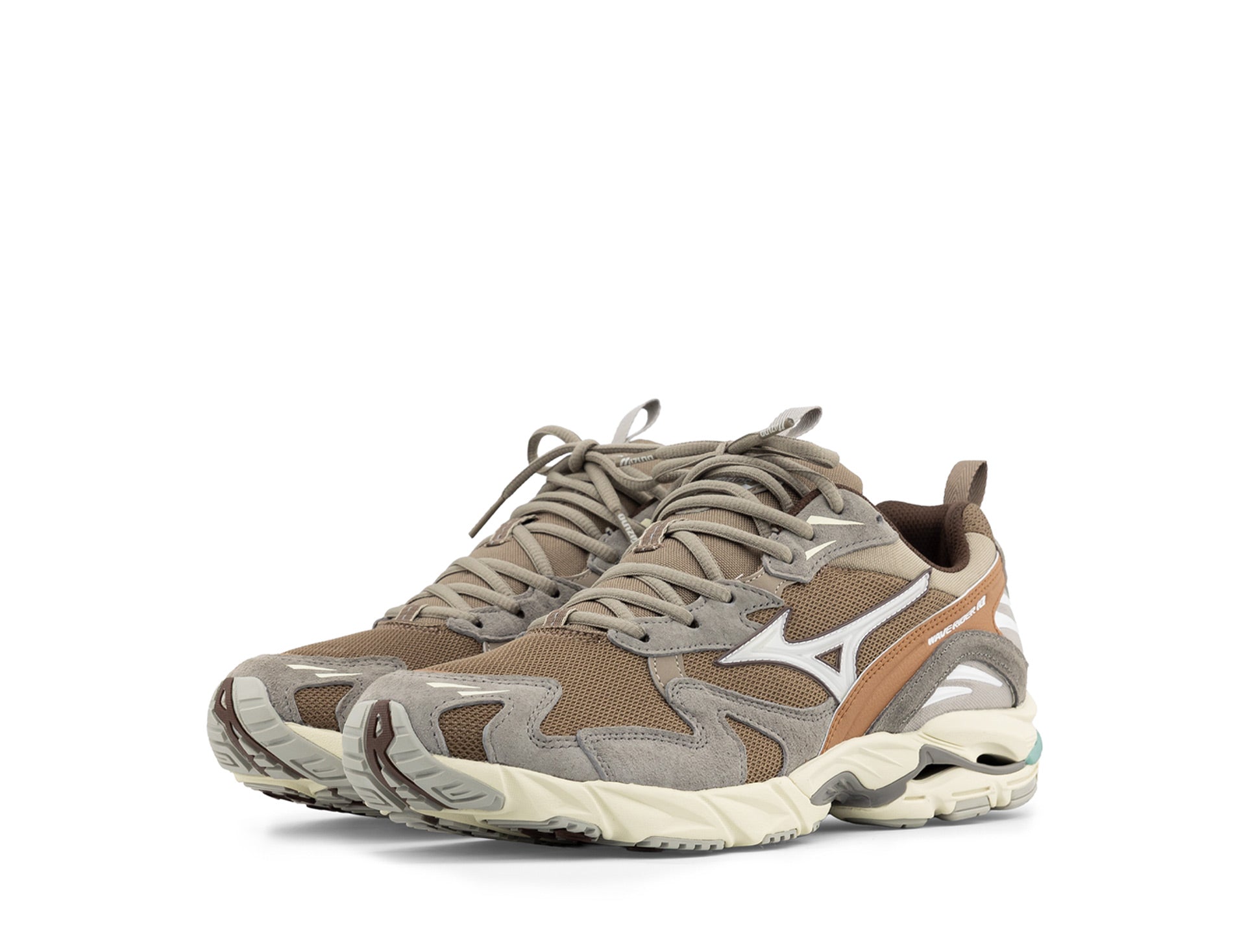 Mizuno Wave Rider 10 Premium fossil white thrush