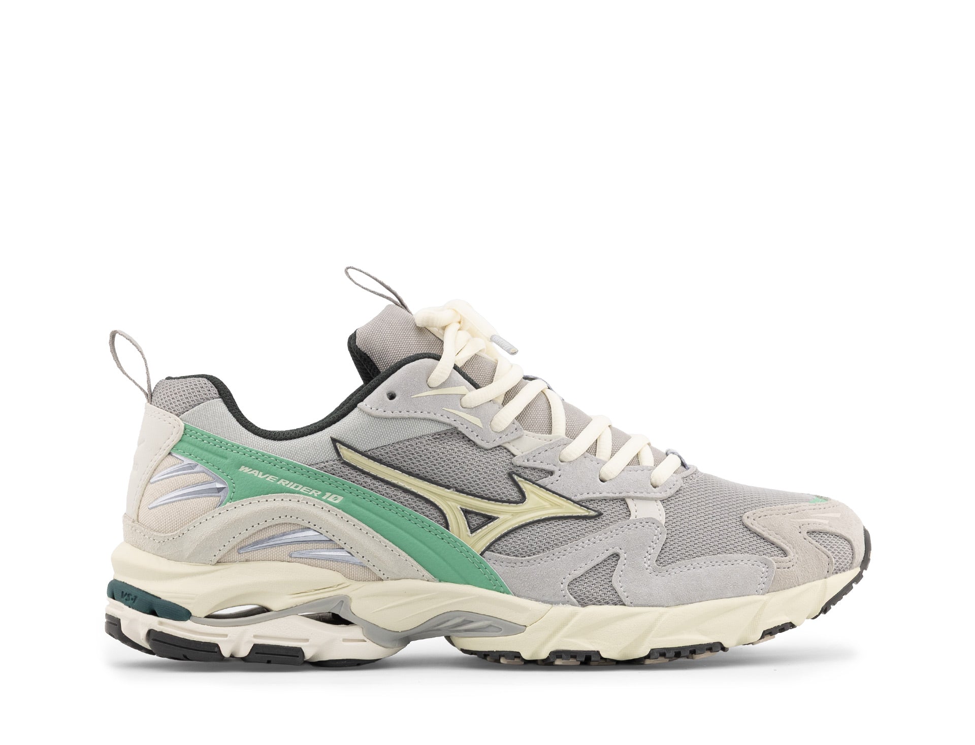 Mizuno Wave Rider 10 Premium opal gray pristine creme de menthe