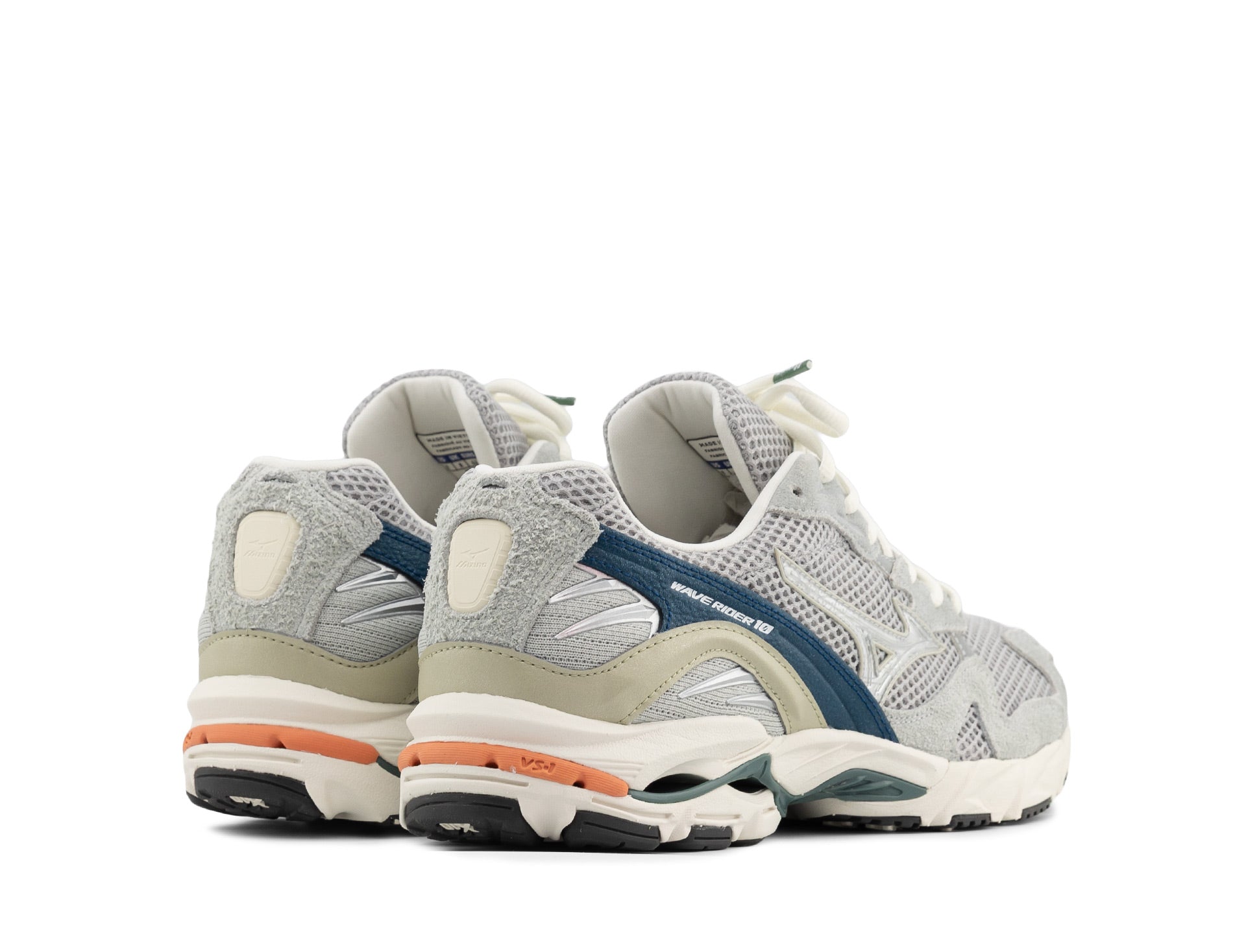 Mizuno Wave Rider 10 harbor mist dawn blue sailor blue