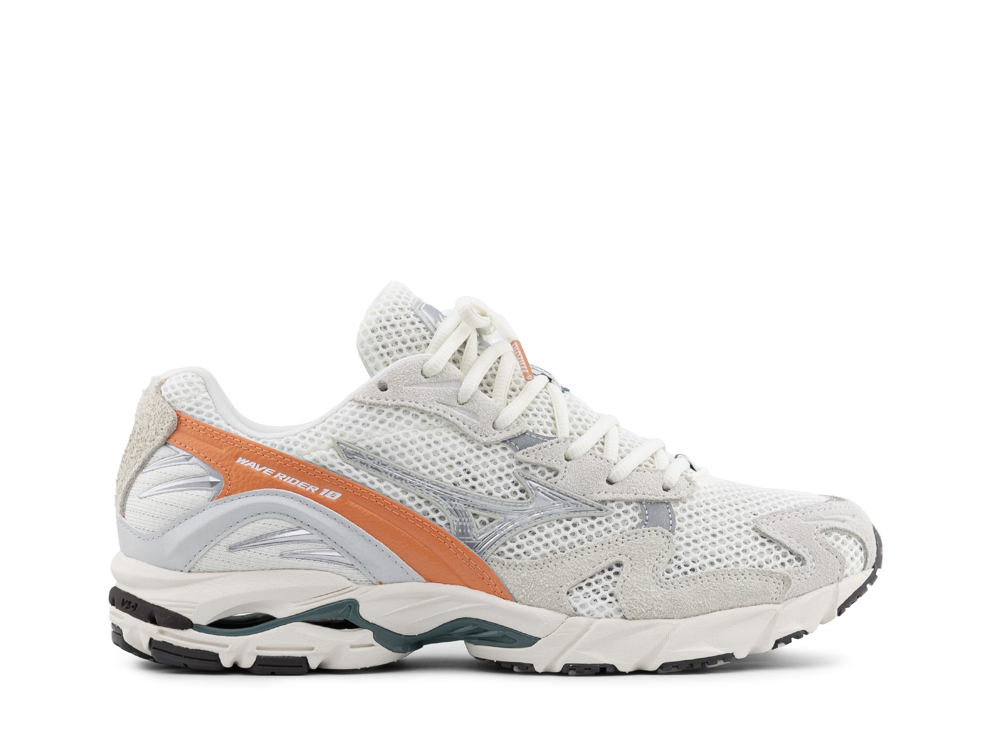 Mizuno Wave Rider 10 snow white dawn blue sun baked