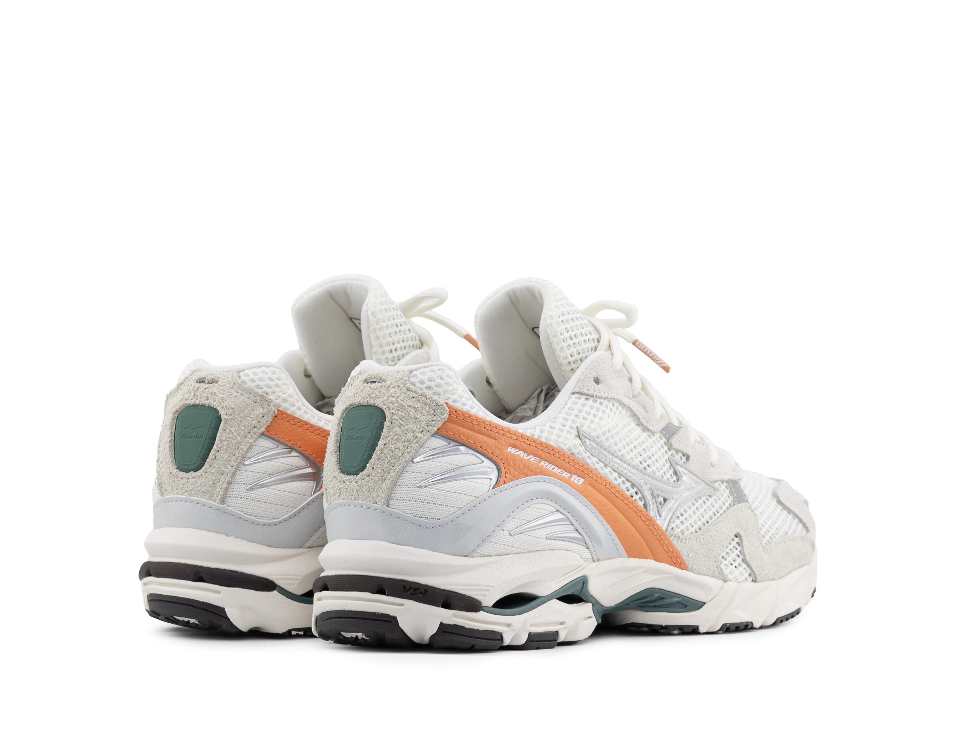 Mizuno Wave Rider 10 snow white dawn blue sun baked