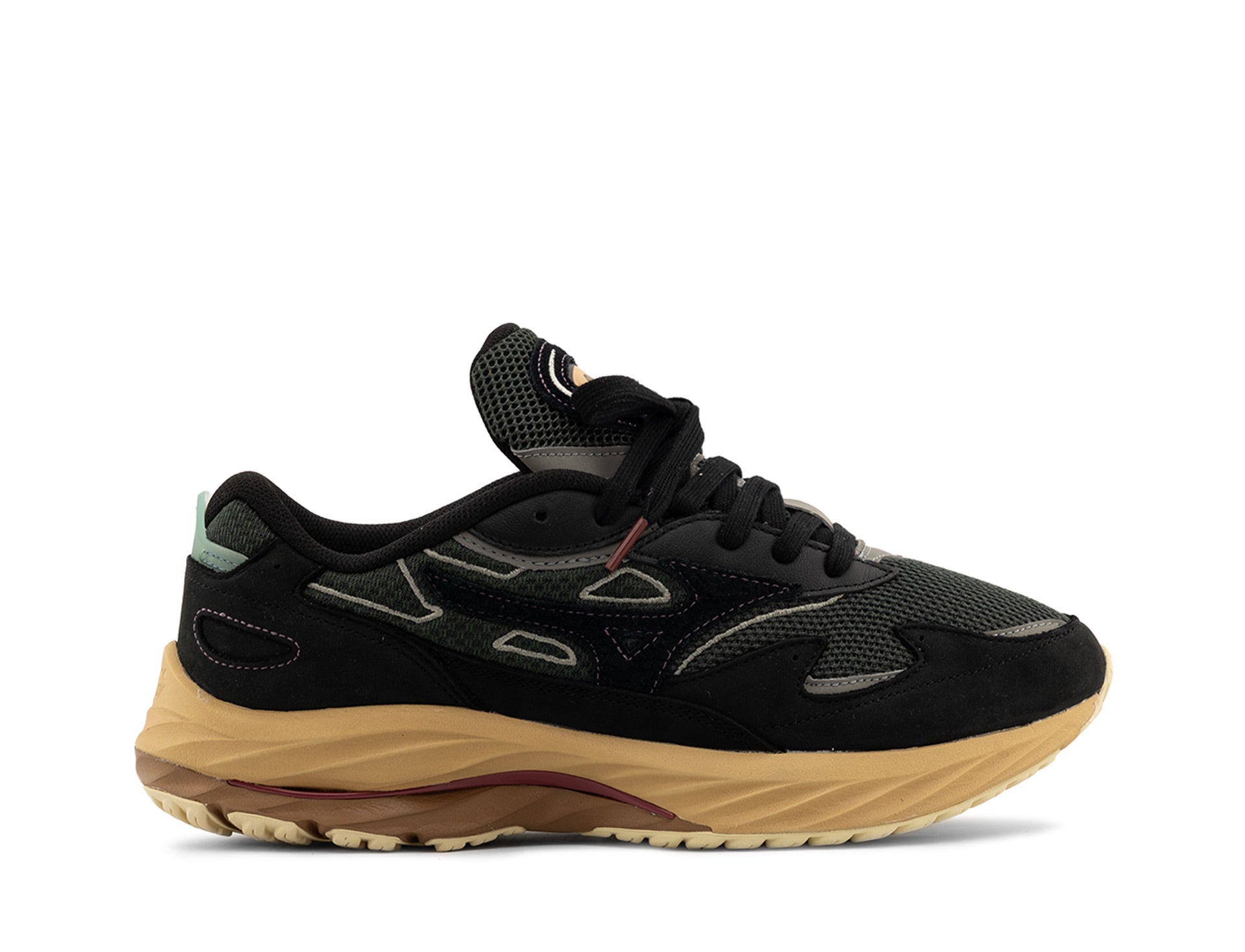 Mizuno Wave Rider B Premium black sand black latte