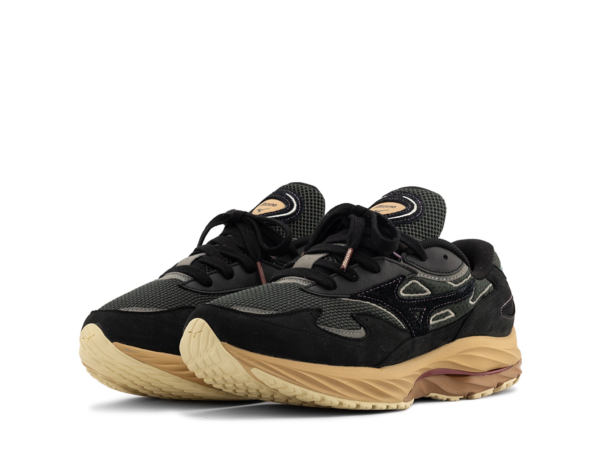 Mizuno Wave Rider B Premium black sand black latte