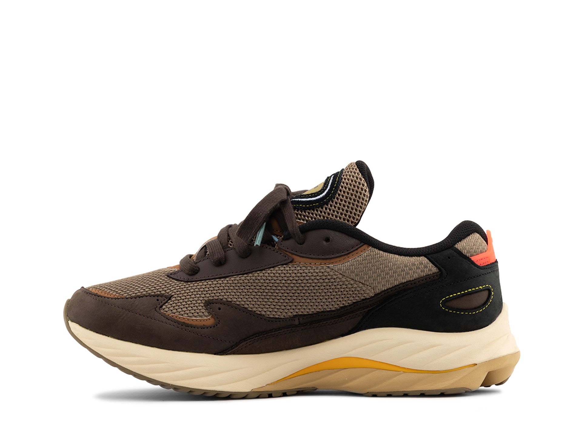 Mizuno Wave Rider B Premium fossil black mole