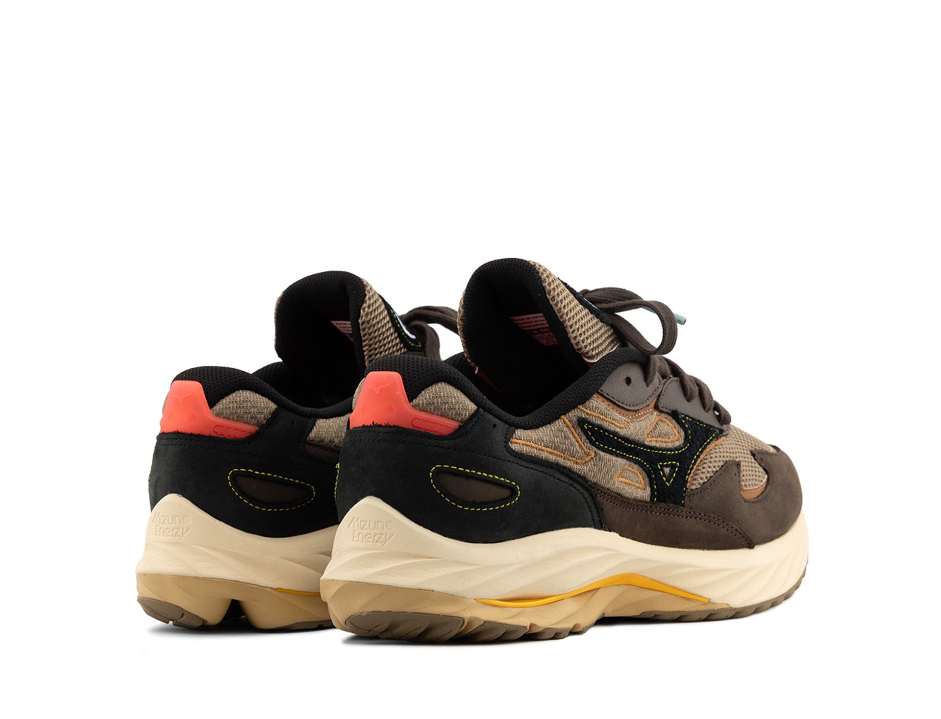 Mizuno Wave Rider B Premium fossil black mole