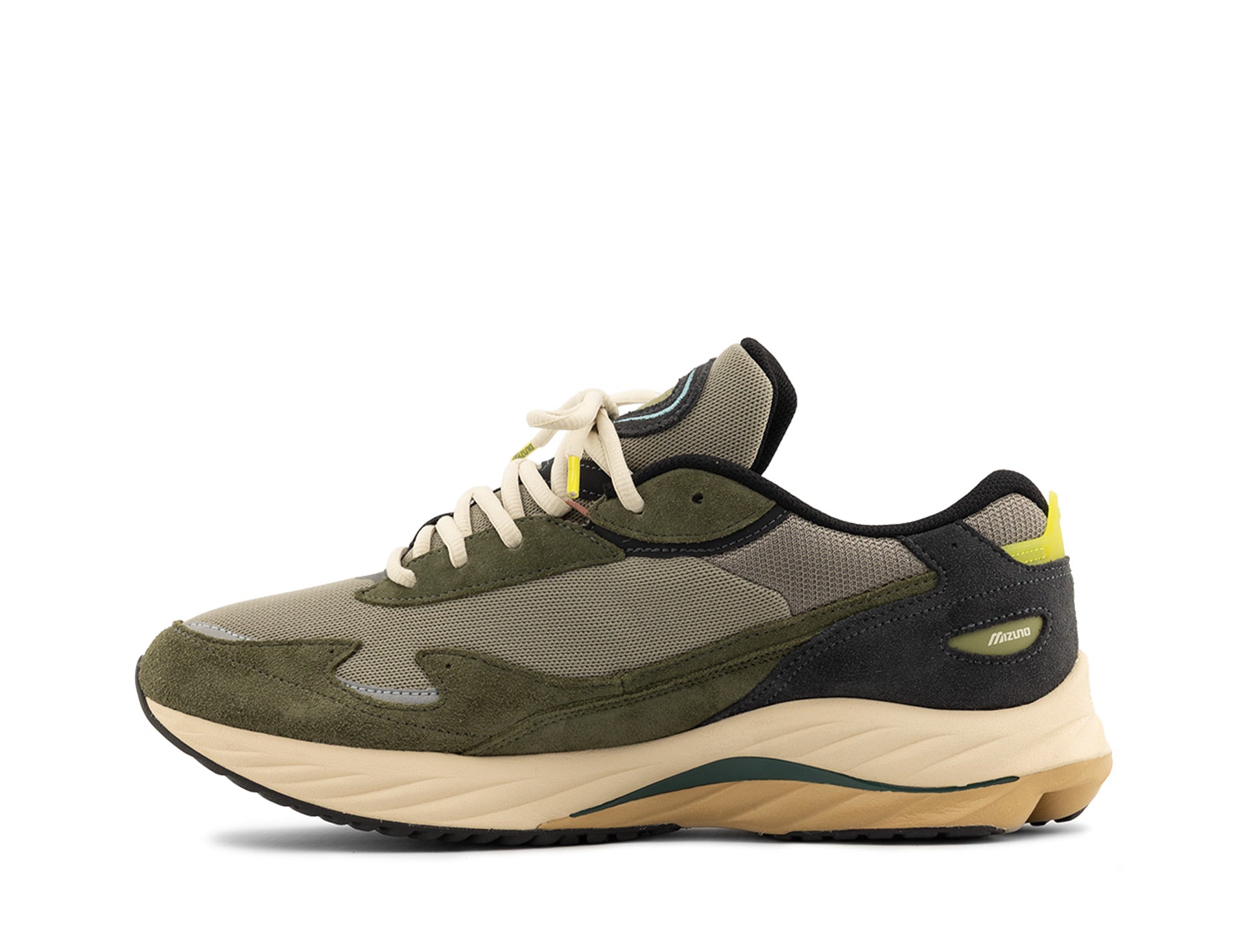 Mizuno Wave Rider B blue granite salute odyssey gray